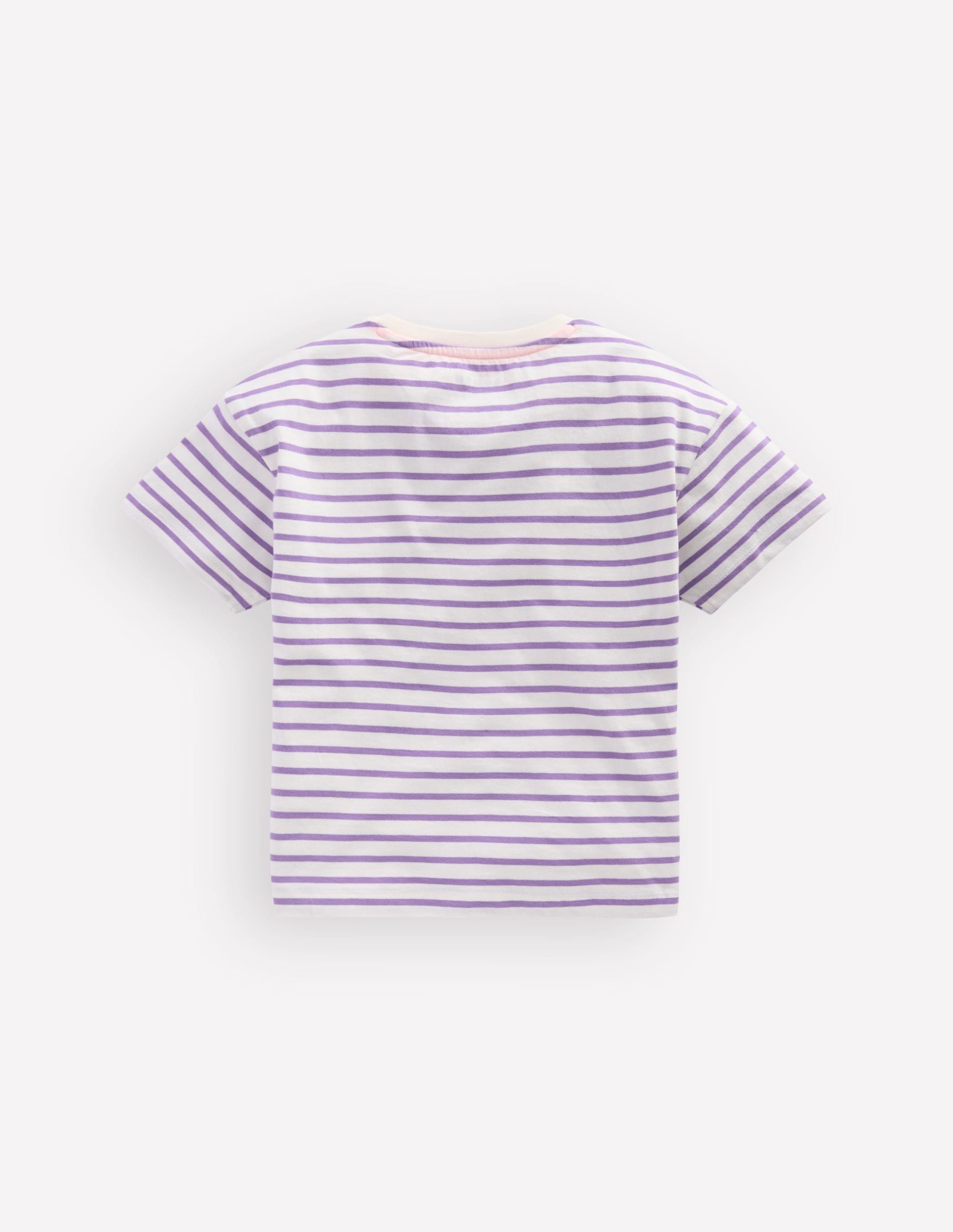 Easy Applique T-shirt-Aster Purple/ Ivory Shoes - Image 2