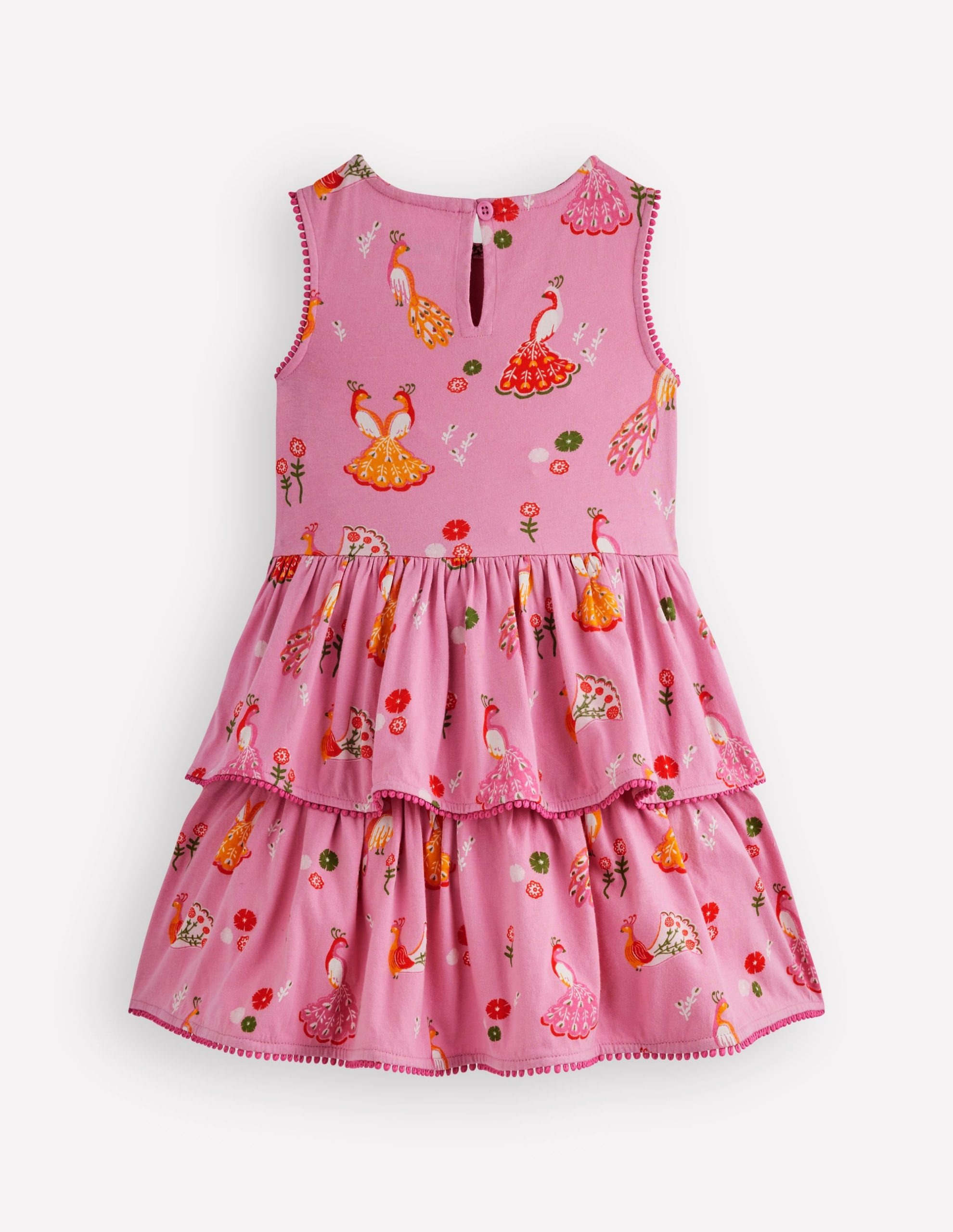 Tiered Jersey Sundress-Peacock - Image 2