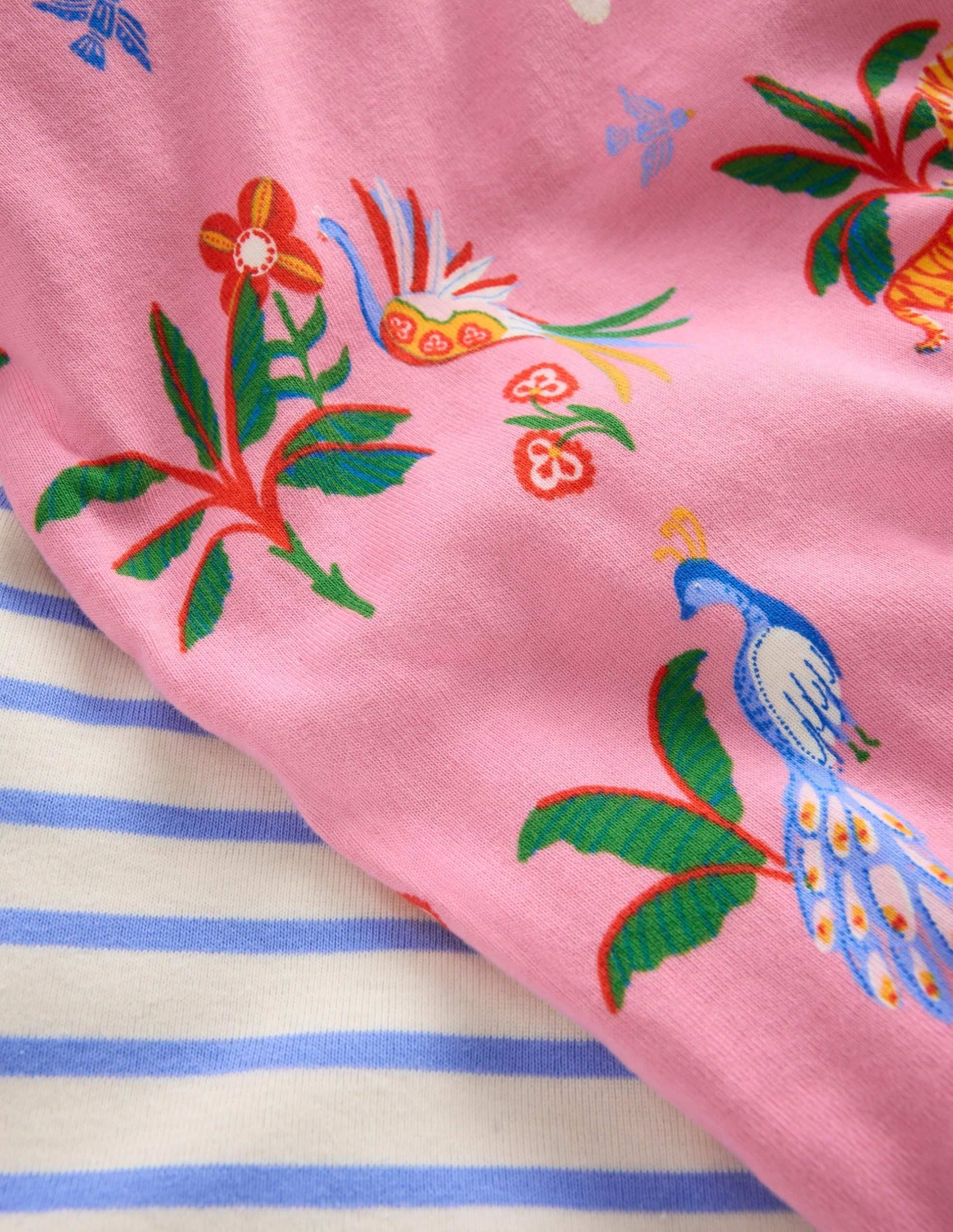 Twin Pack Short Pajamas-Pink Unicorn - Image 3