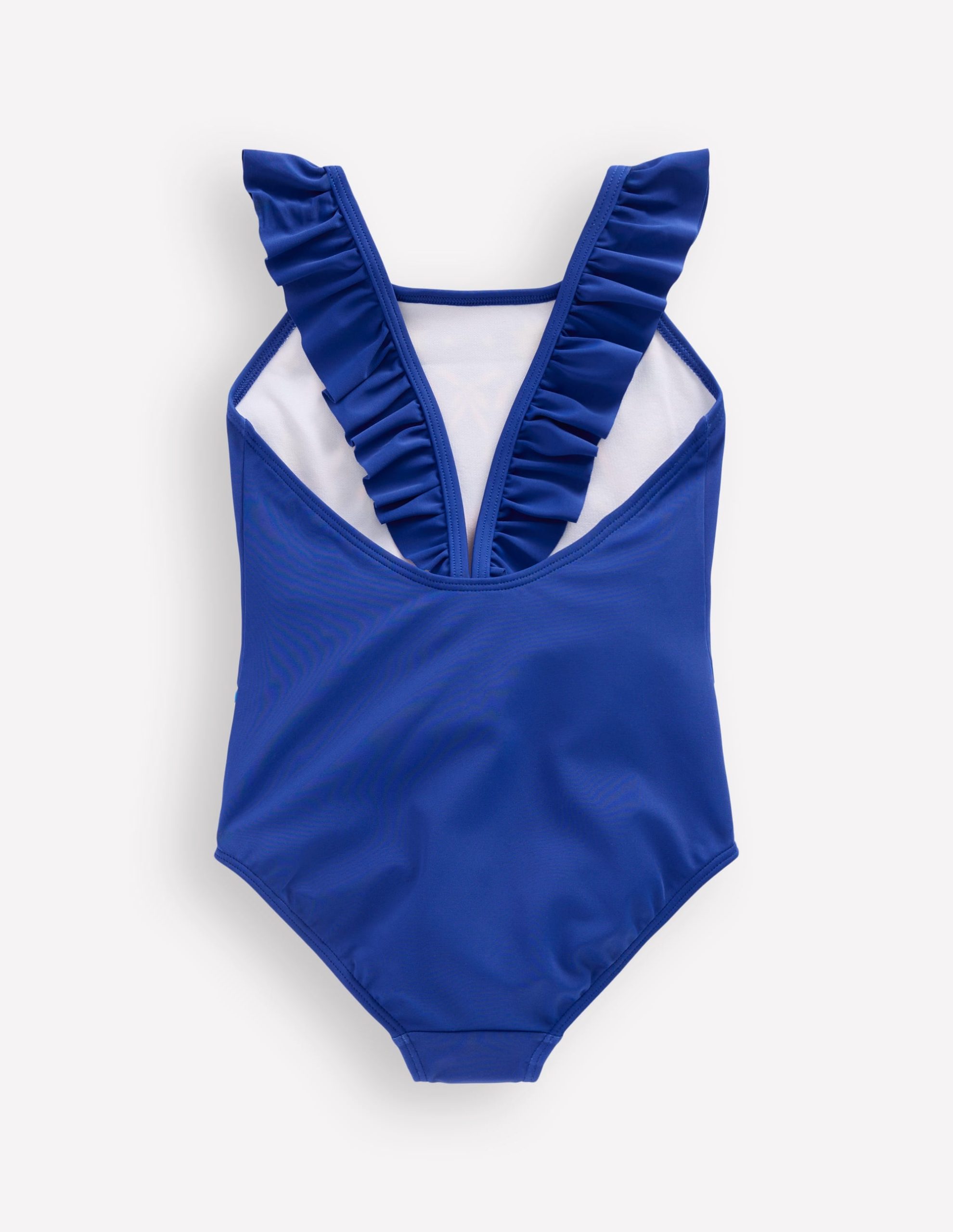 Hallie Frill Strap Swimsuit-Sapphire Blue Unicorn - Image 2