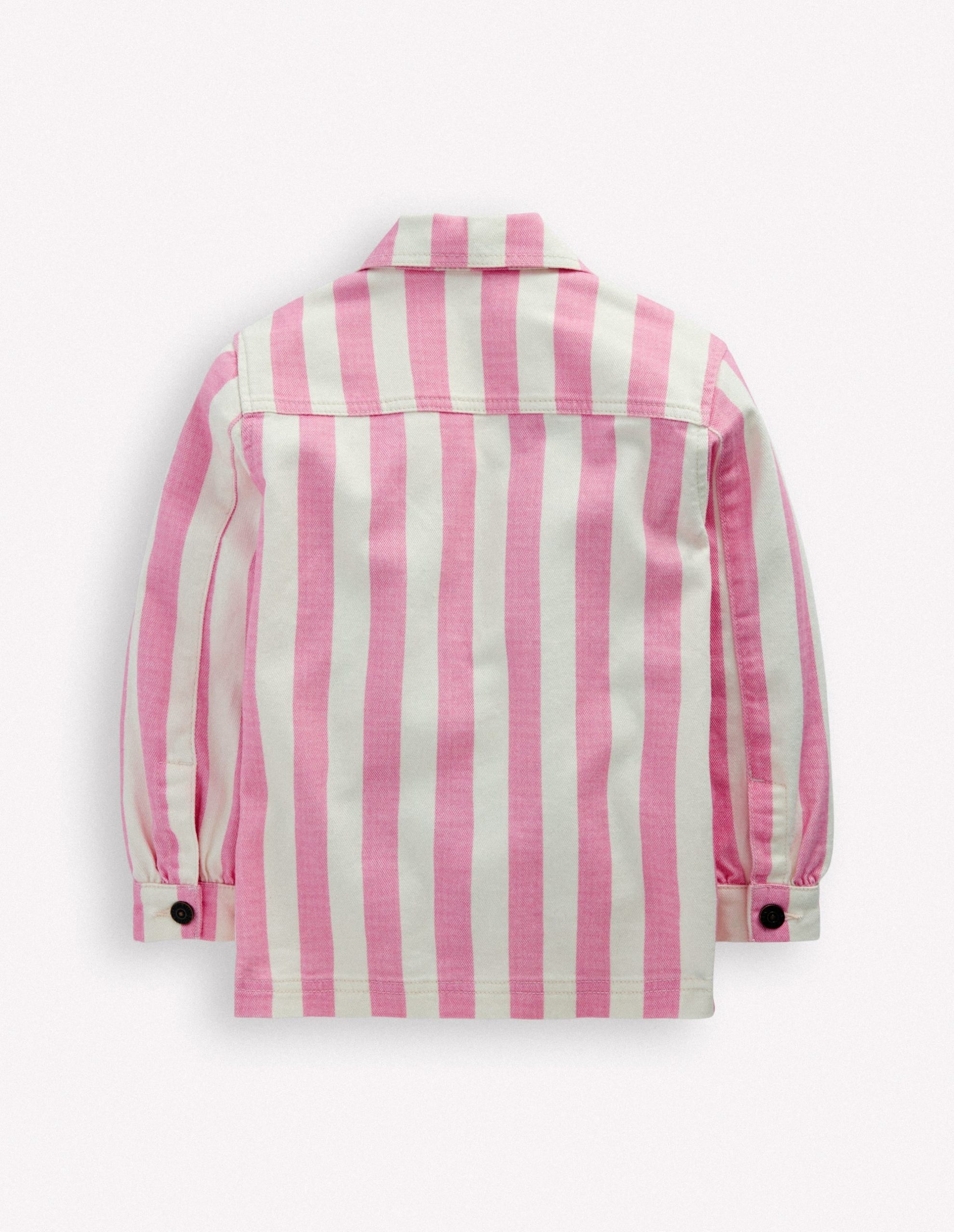 Denim Jacket-Pink Stripes - Image 5