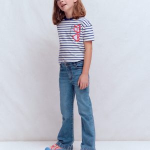 Kick Flare Jeans-Mid Vintage