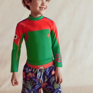 Swim Shorts-Multi Chamelion