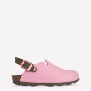 Colourblock Clogs-SEA PINK/ COMFREY