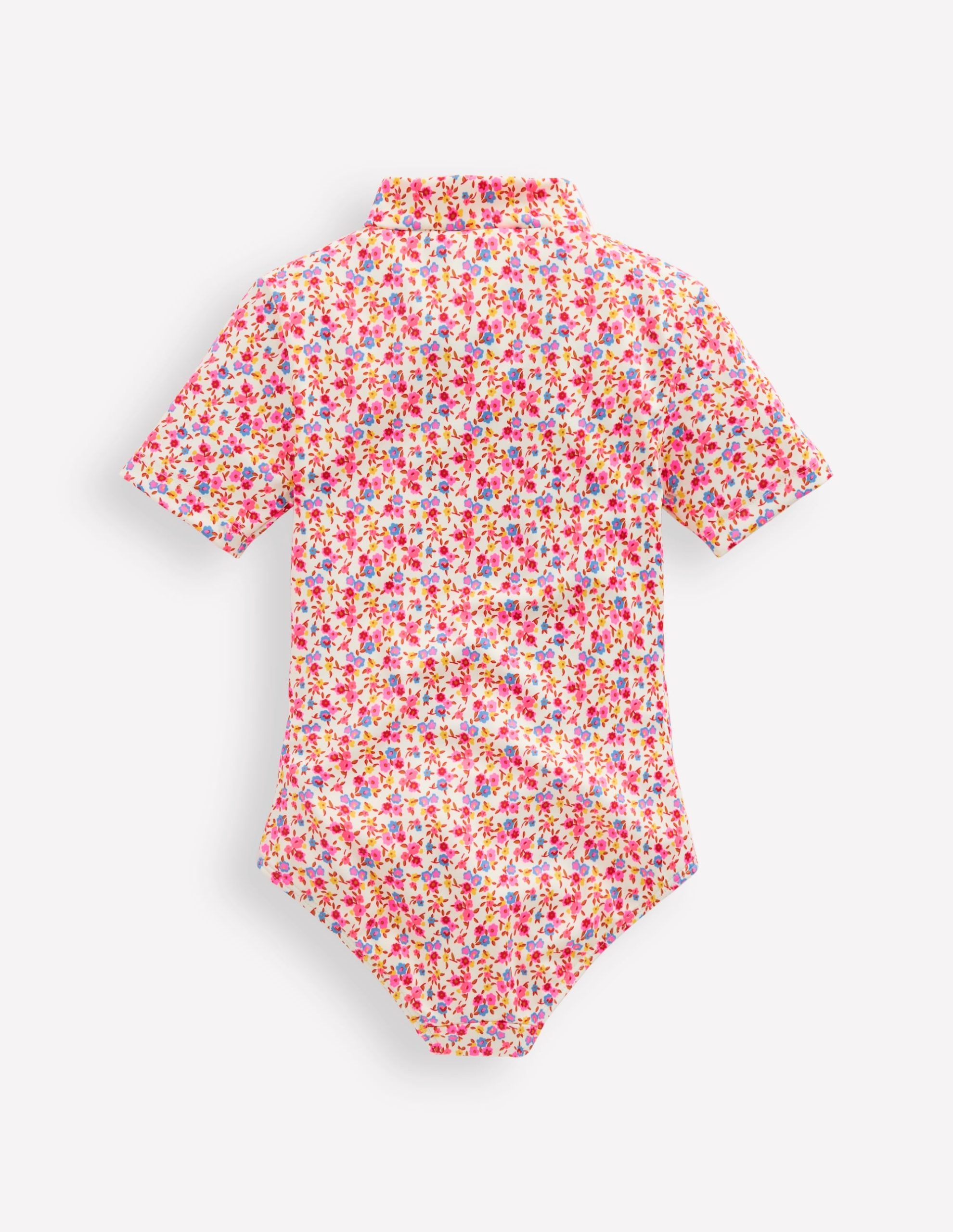 Short-sleeved Swimsuit-Papyrus Ditsy Floral - Image 2