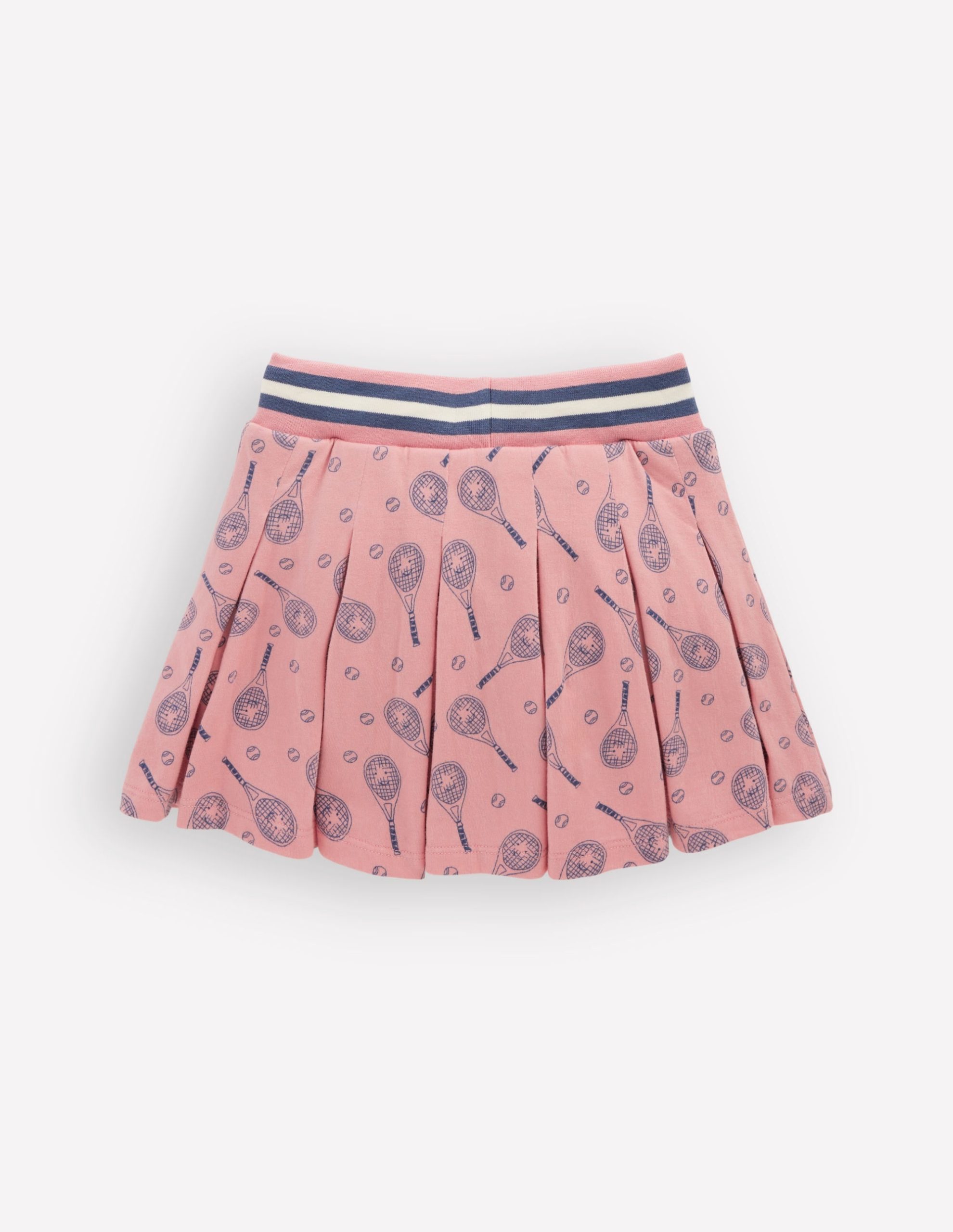 Pleated Jersey Skort-Pink Tennis - Image 2