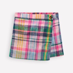 Wrap Woven Skort-Multi