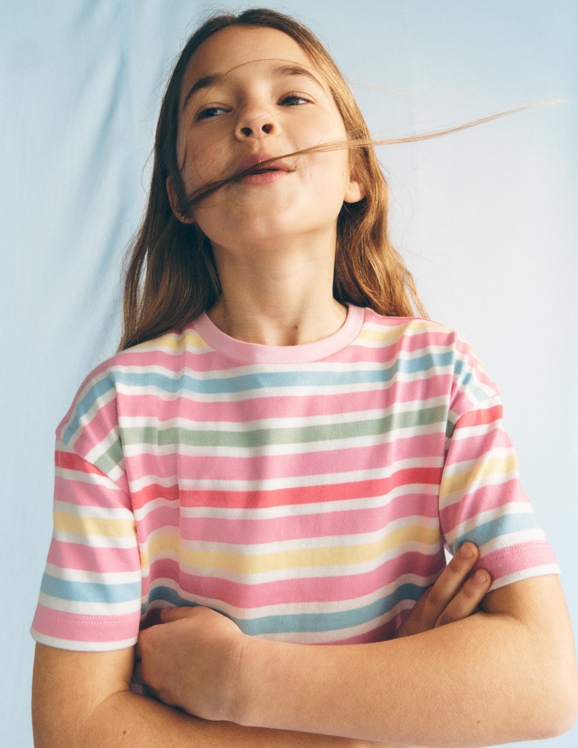 Easy Breton T-shirt-Multi Stripe - Image 4