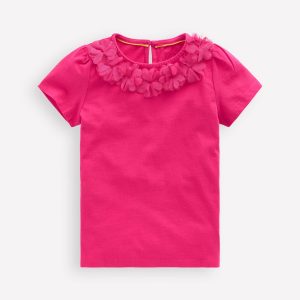 Flower Trim T-Shirt-Fandango
