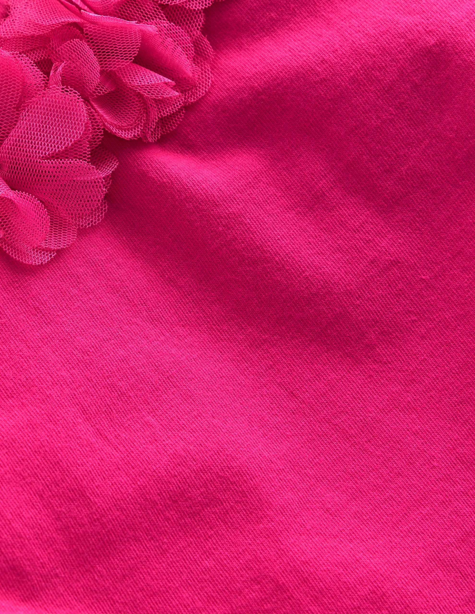 Flower Trim T-Shirt-Fandango - Image 3
