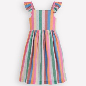 Annalisa Twirly Sundress-Multi Stripe