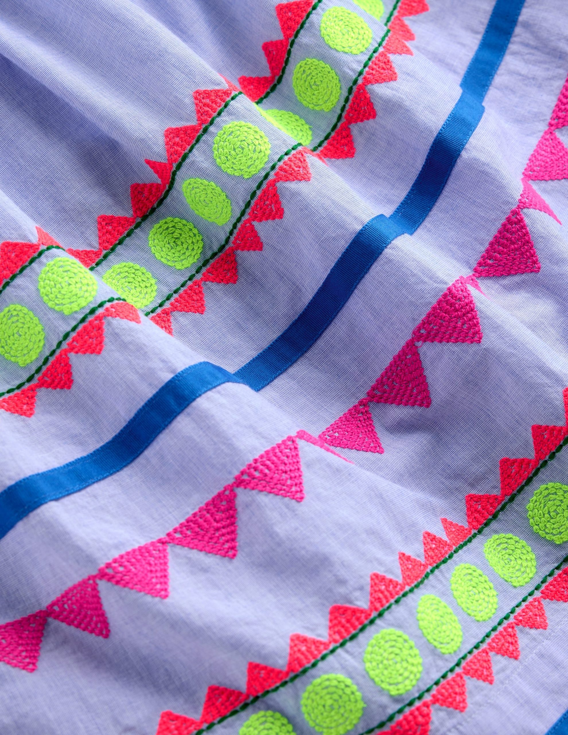 Annalisa Twirly Sundress-Aztec Print - Image 3