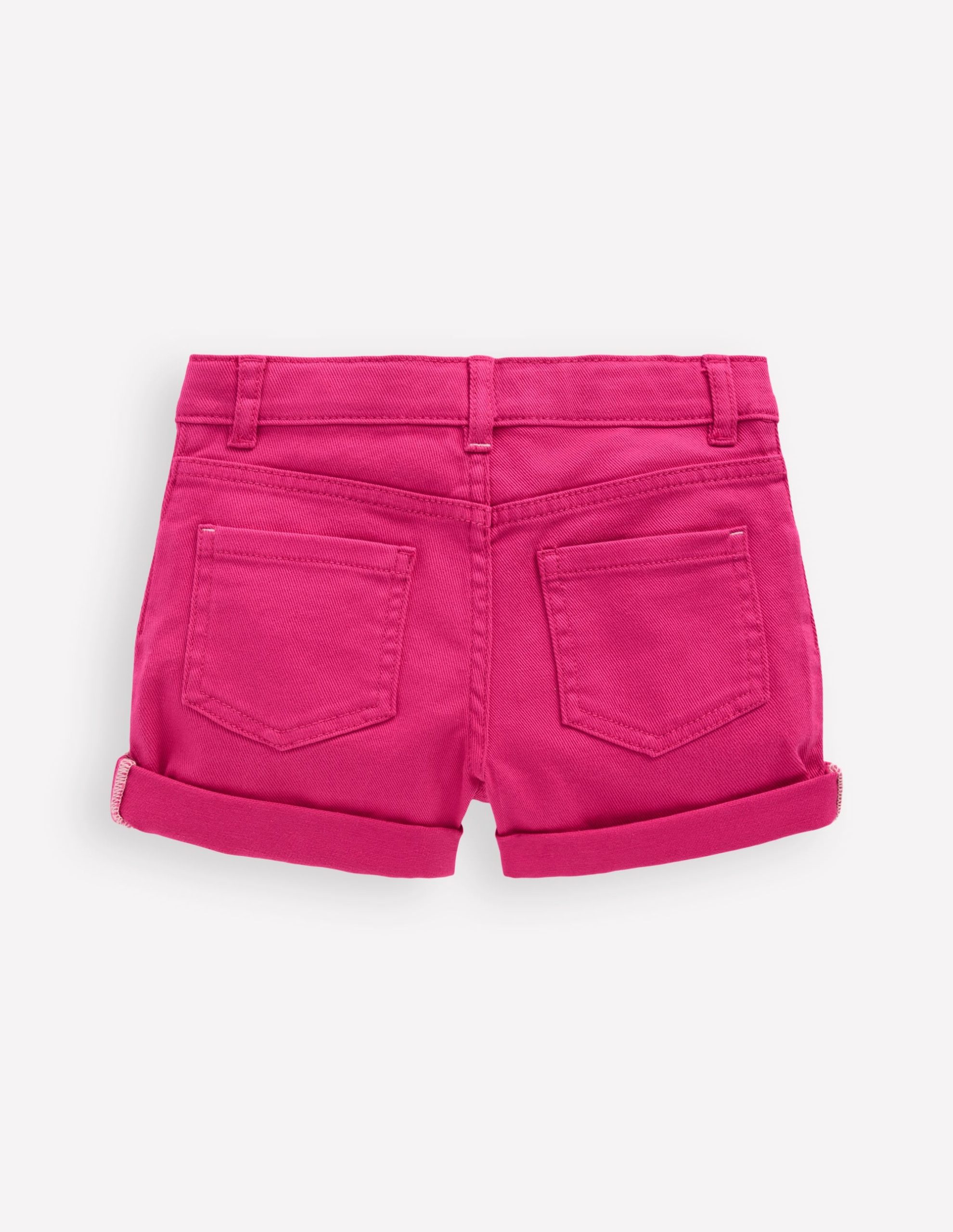 Denim Shorts-Hot Pink - Image 2