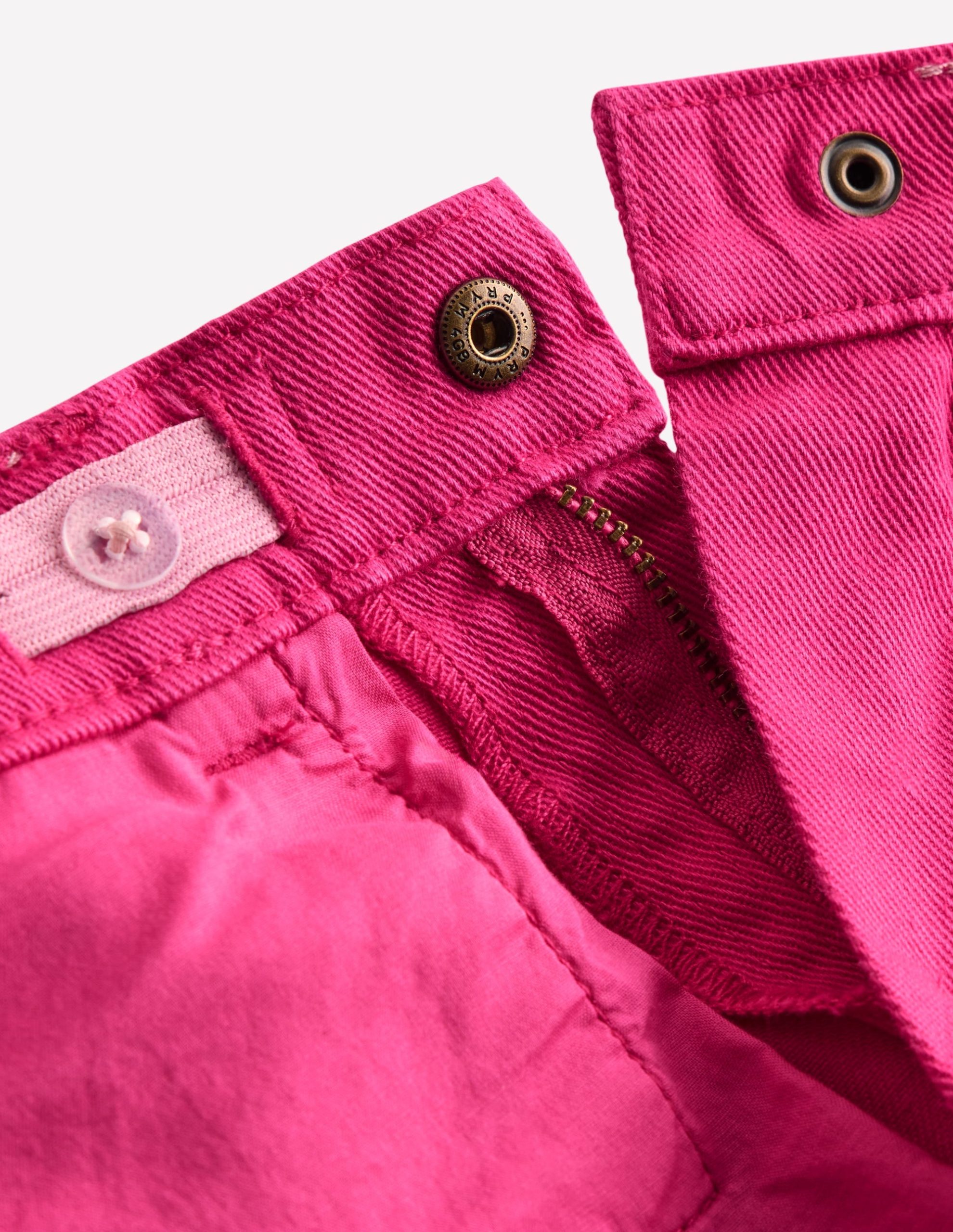 Denim Shorts-Hot Pink - Image 4