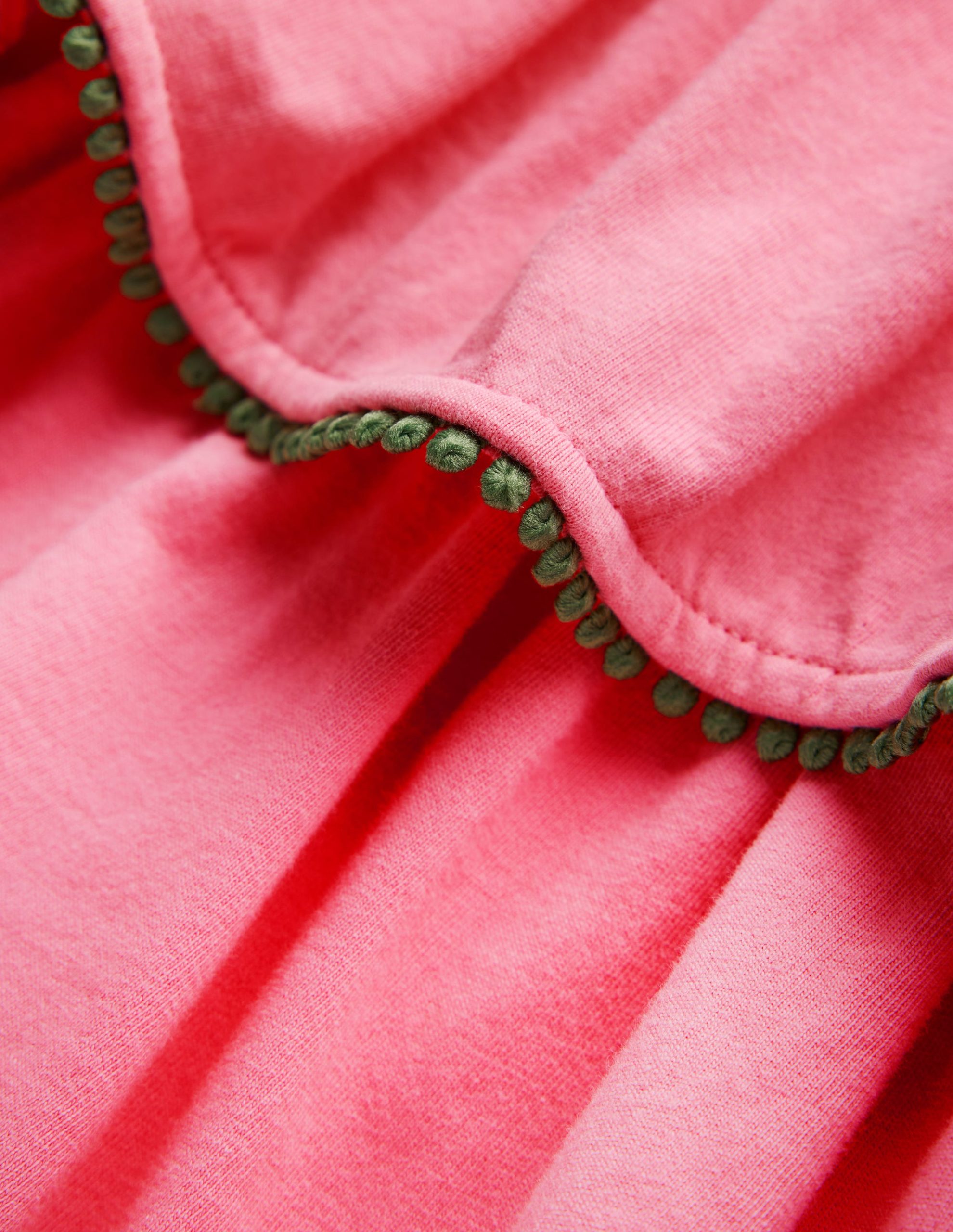 Tiered Jersey Sundress-Bubblegum Pink - Image 3