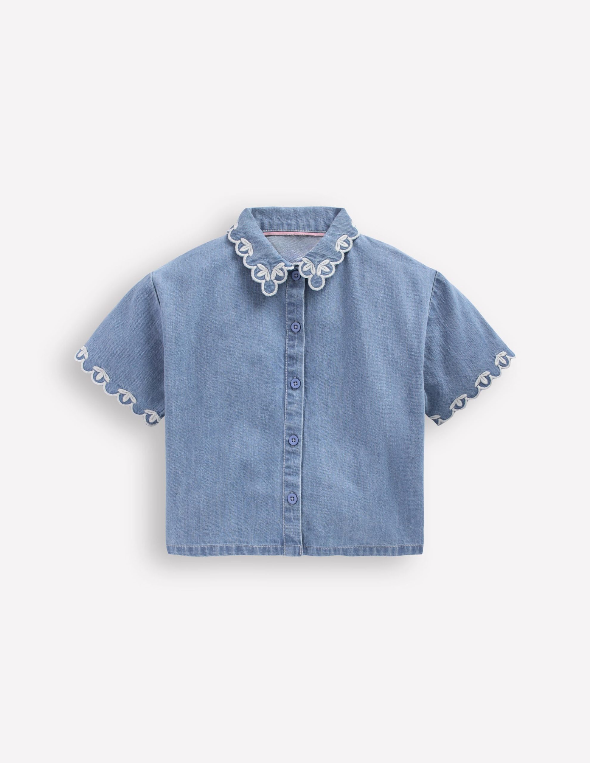 Short Sleeve Relaxed Shirt-Mid Vintage