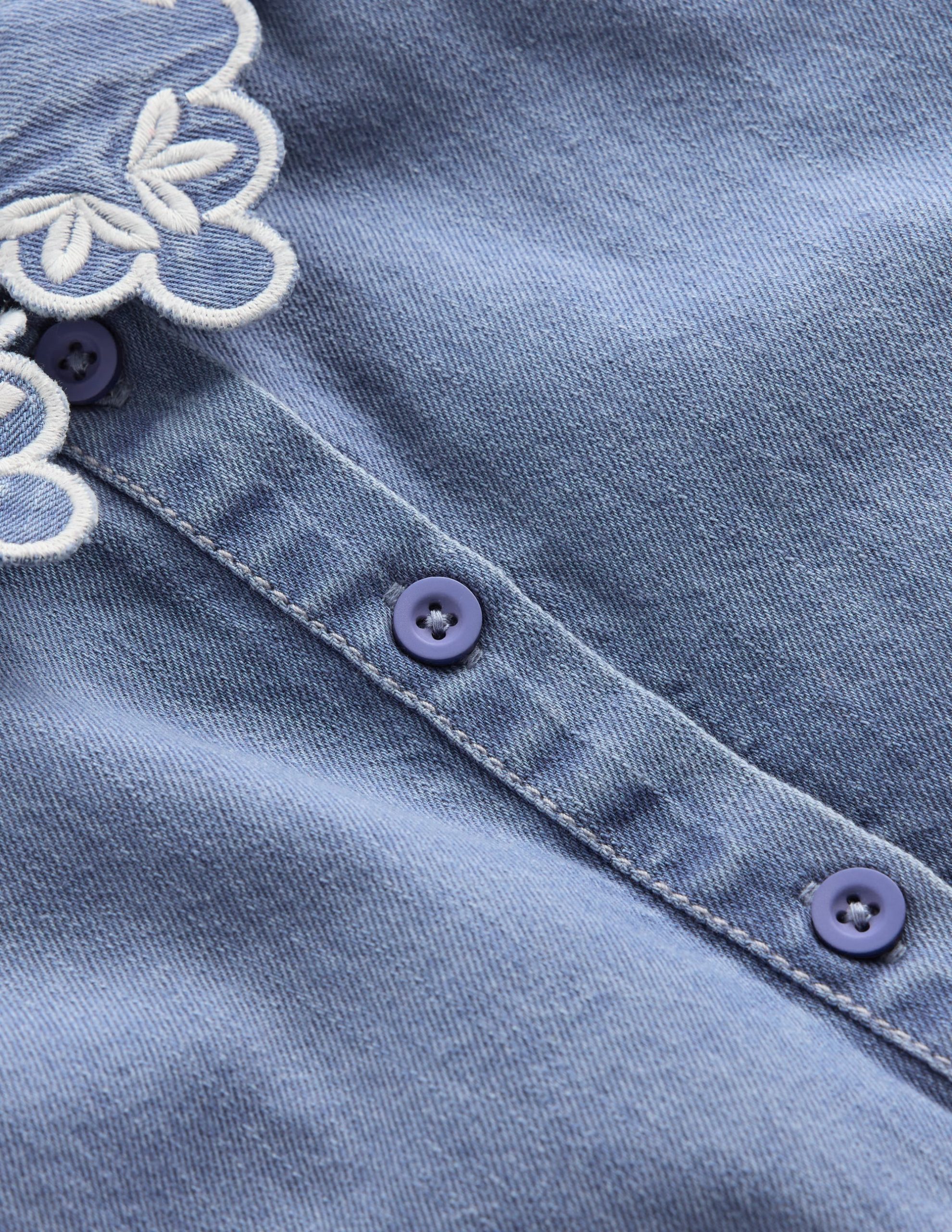 Short Sleeve Relaxed Shirt-Mid Vintage - Image 3