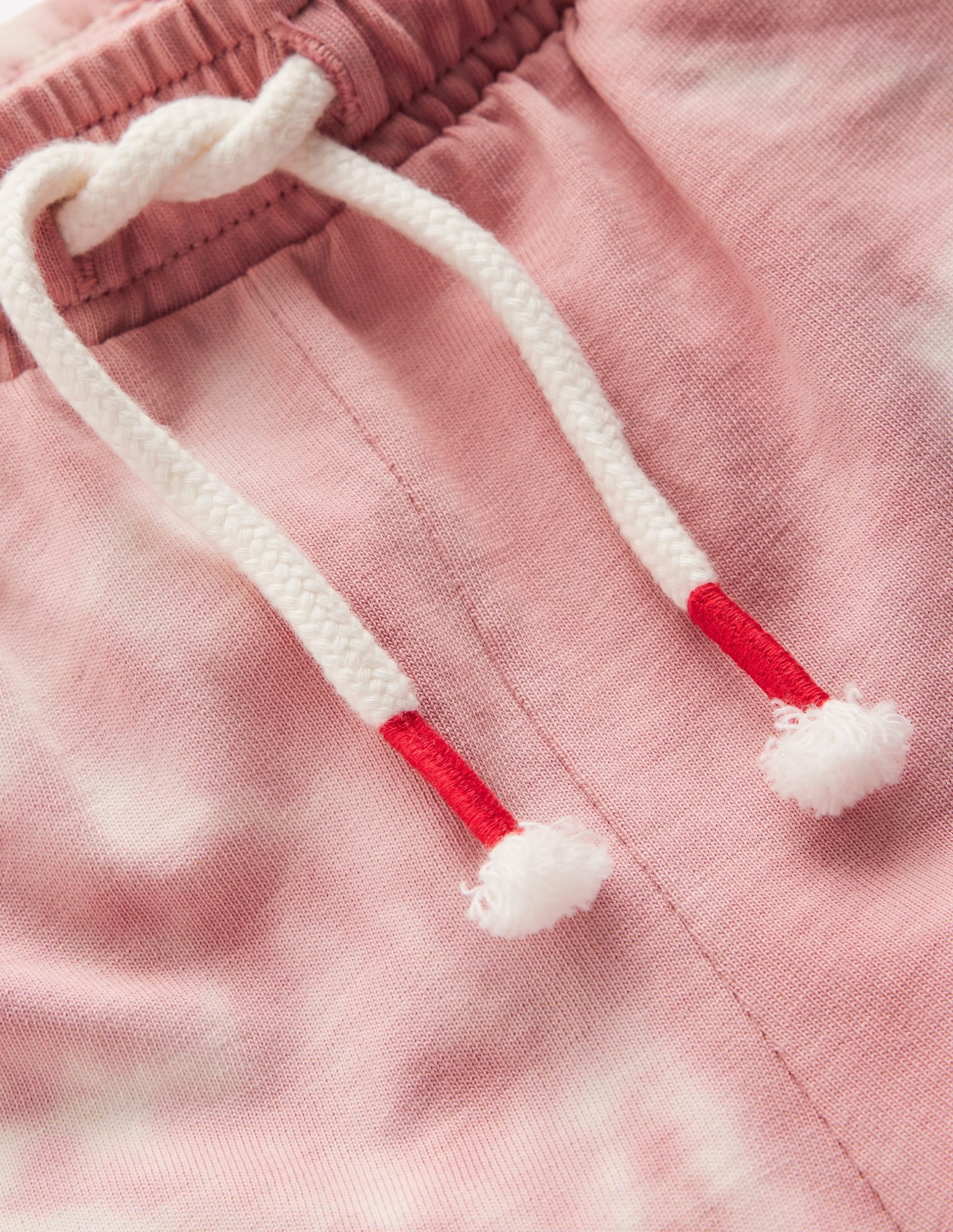 Tie Dye Logo Shorts-Vintage Pink - Image 3