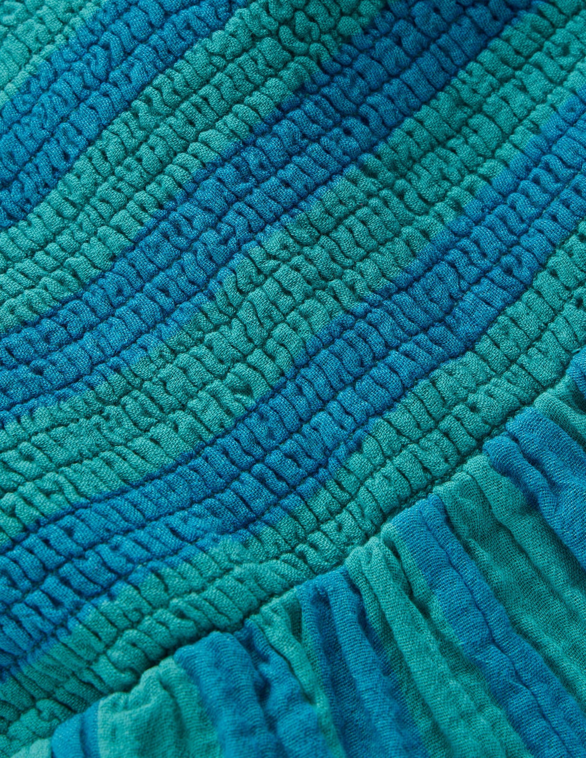 Double Cloth Playsuit-Aurora Blue Stripe - Image 5