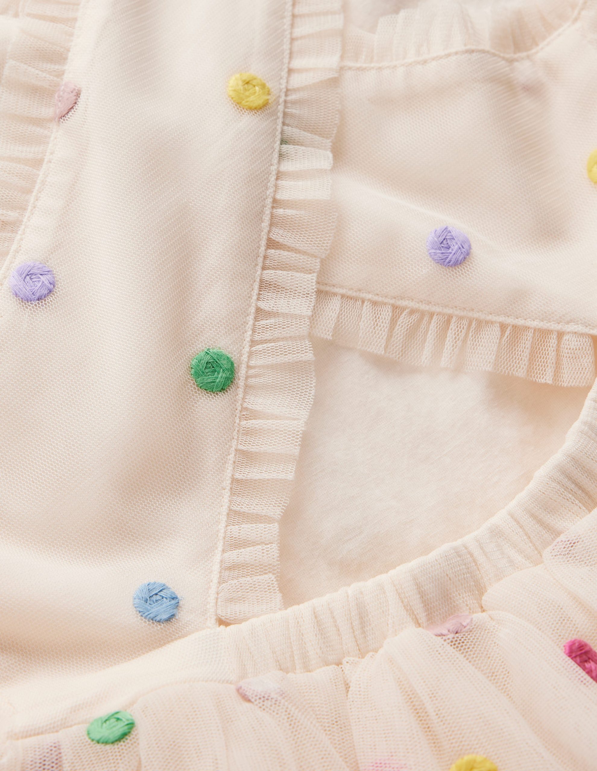 Spot Occasion Dress-Soft Ivory Multi Spot - Image 7