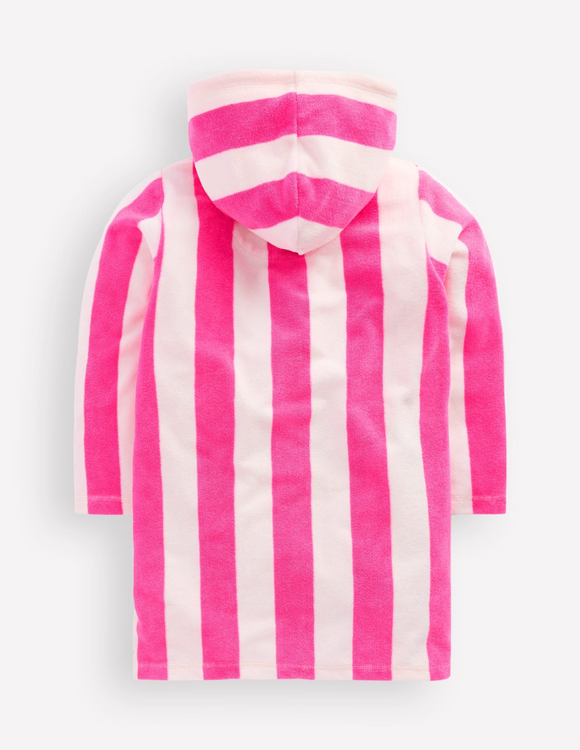 Fun Romie Towelling Zip-Up-Sorbet Pink Turtles - Image 3