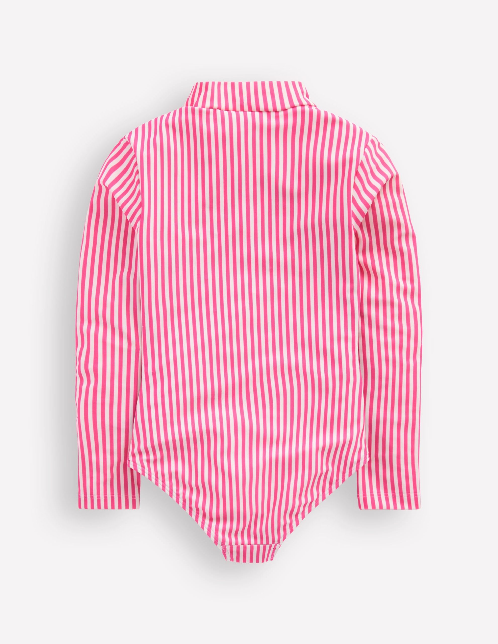 Fun Long-sleeved Swimsuit-Sorbet Pink Turtles - Image 3