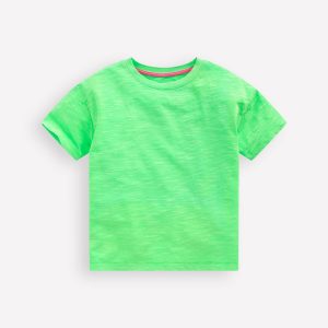 Relaxed Neon T-shirt-Green Neon