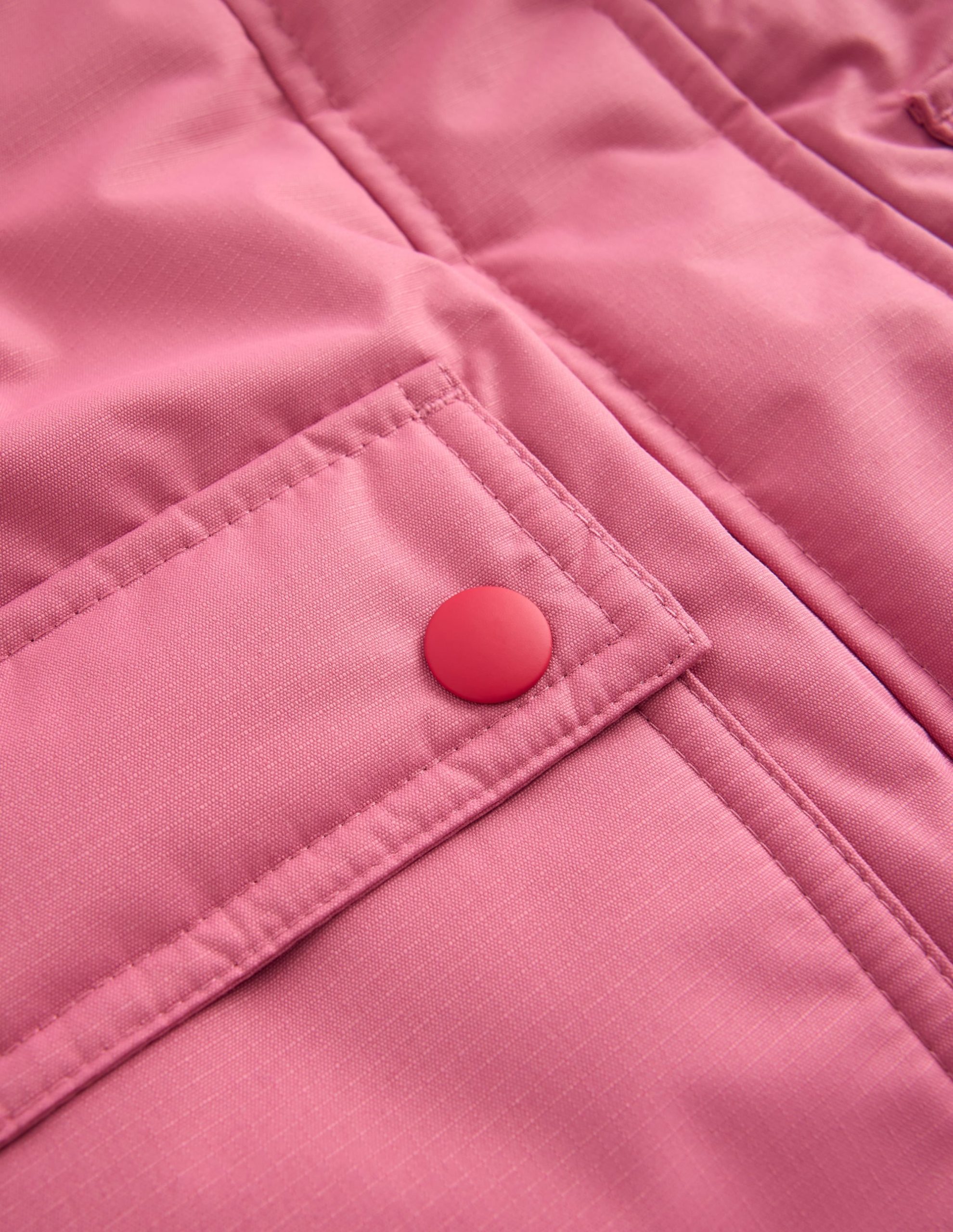 4-in-1 Waterproof Coat-Pink Heather - Image 12