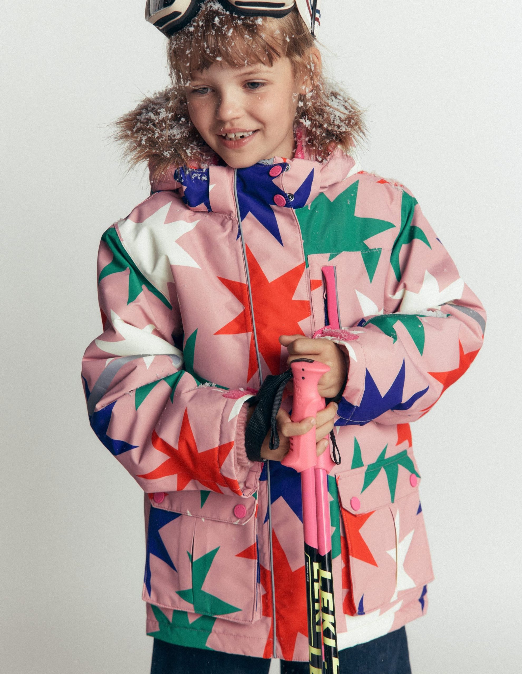 All-Weather Waterproof Coat-Multi Colour Star
