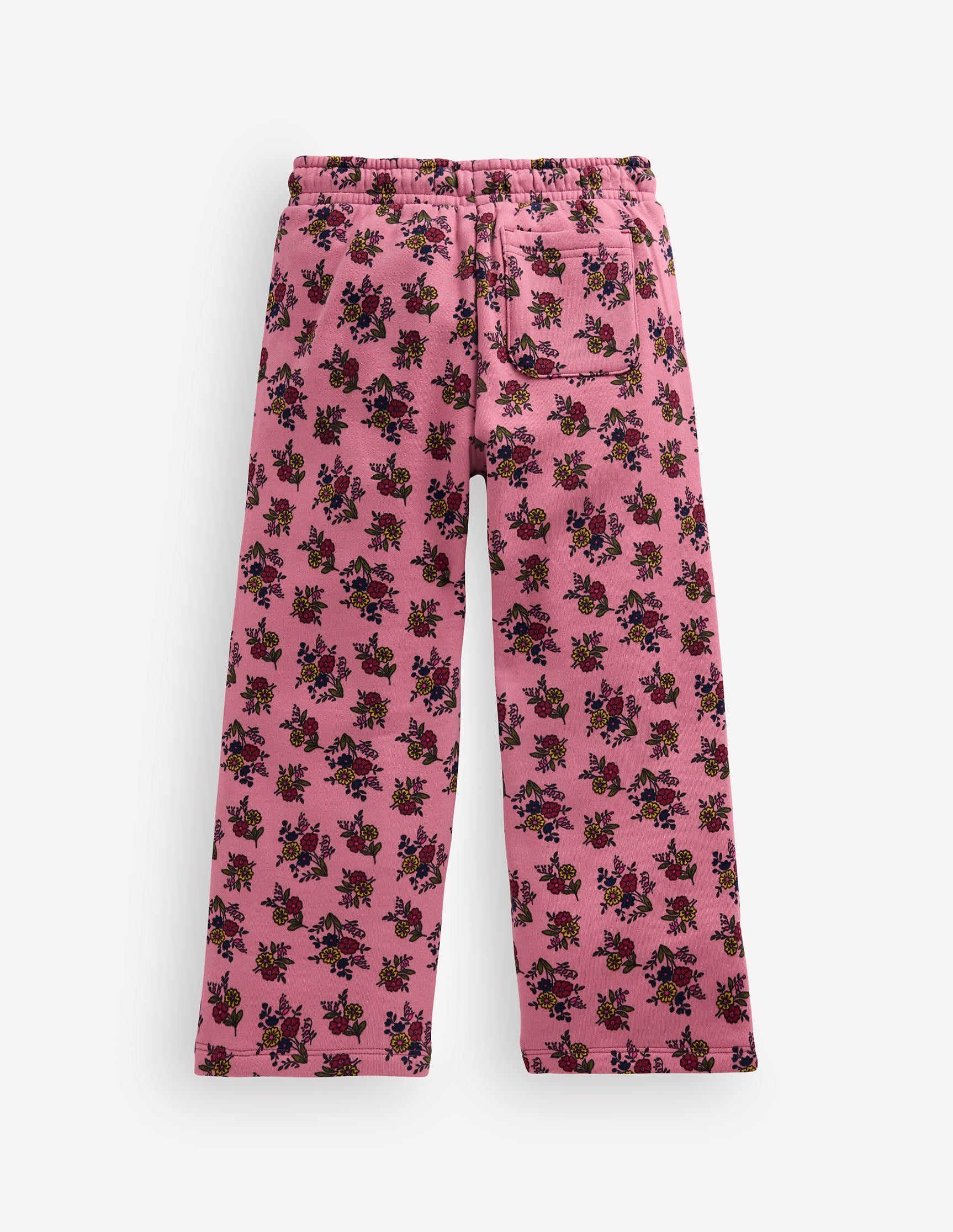 Wide Leg Printed Sweatpants-Vintage Rose Sprouting Garden - Image 2