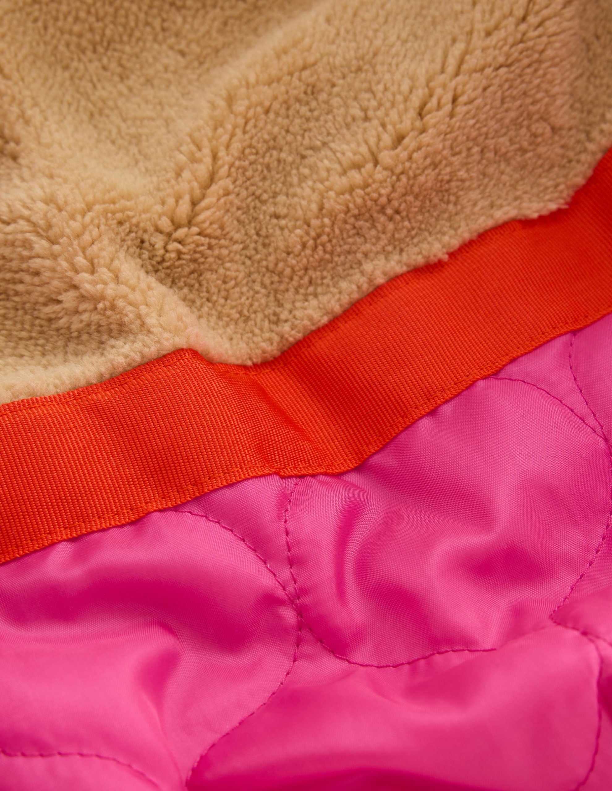 Fun Padded Coat-Multi Argyle - Image 5