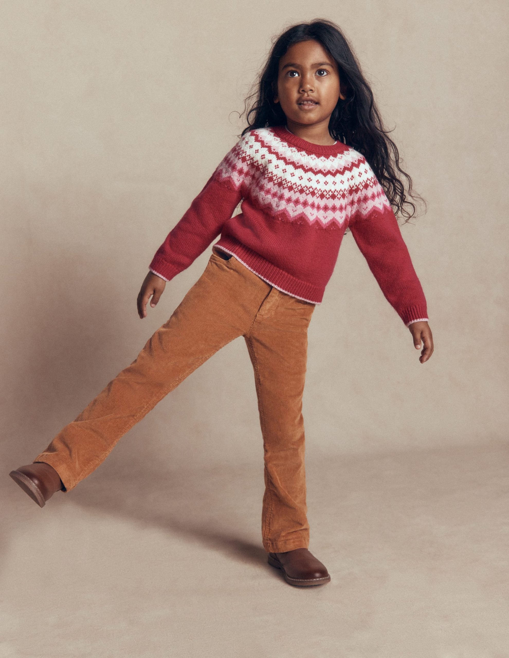 Kick Flare Jeans-Ginger Cord