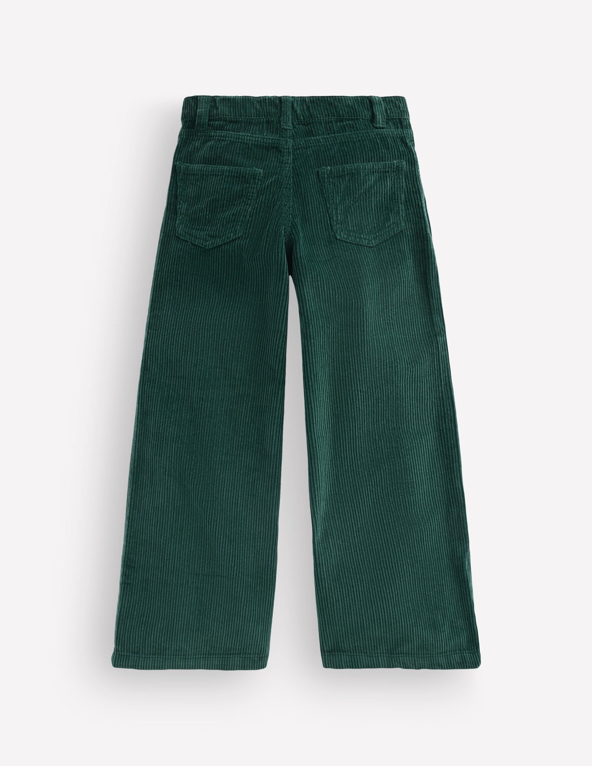 Wide Leg Jeans-Malachite Green Cord - Image 4