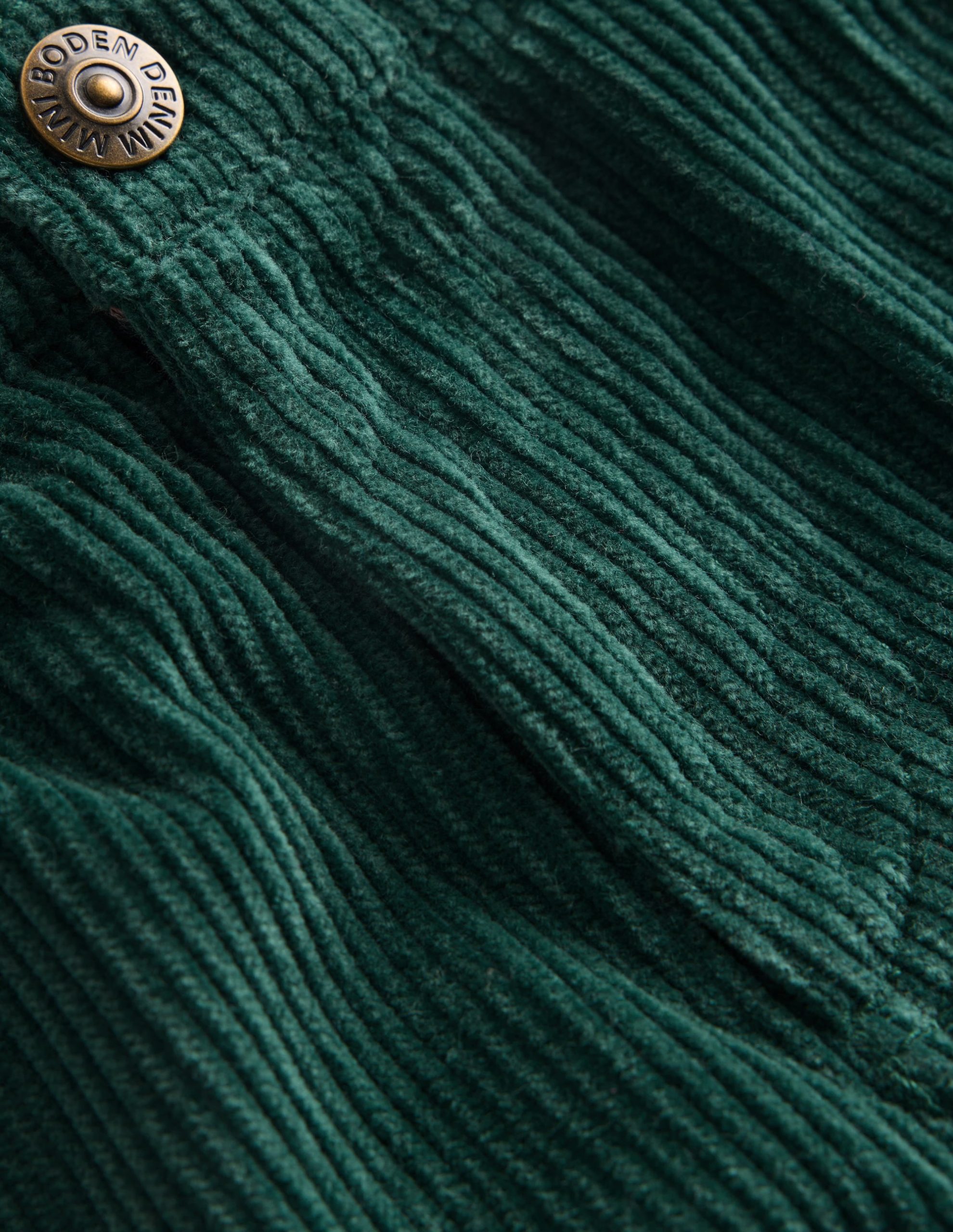 Wide Leg Jeans-Malachite Green Cord - Image 5