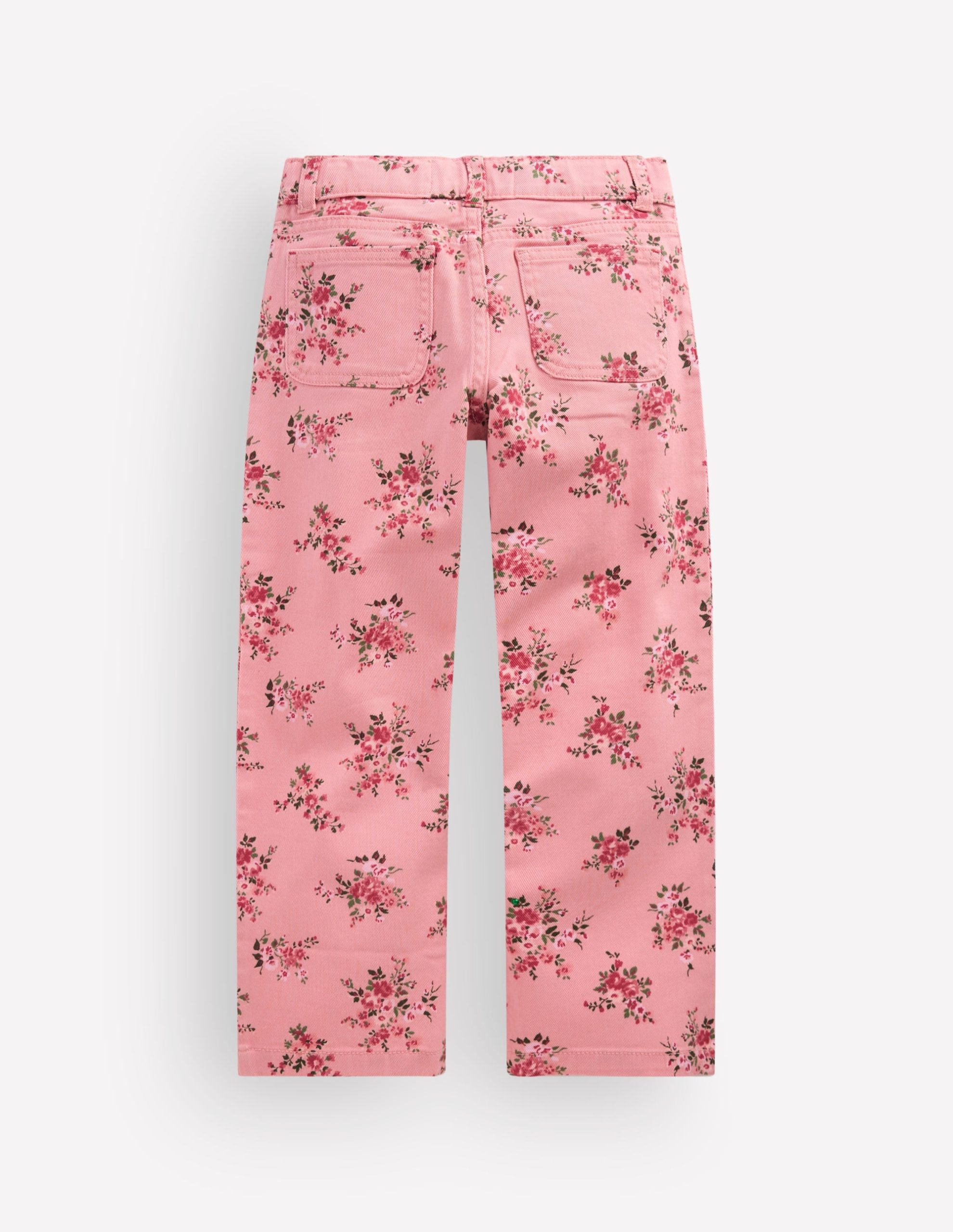Patch Pocket Straight Jeans-Pink Quartz Soft Floral - Image 3