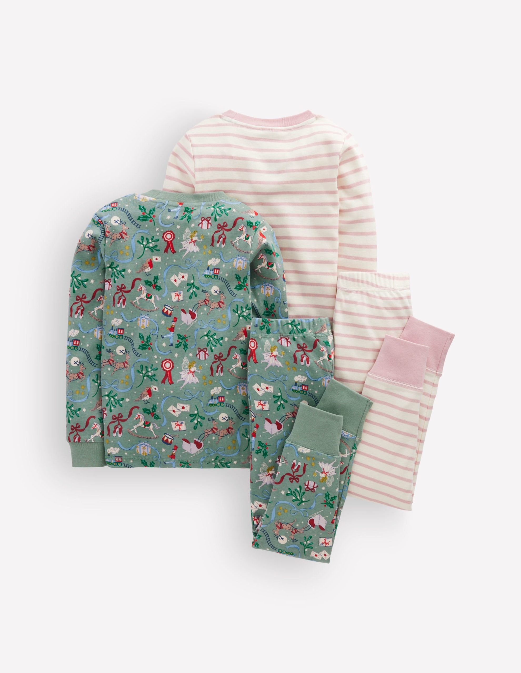 Twin Pack Snug Pajamas-Polar Post - Image 2