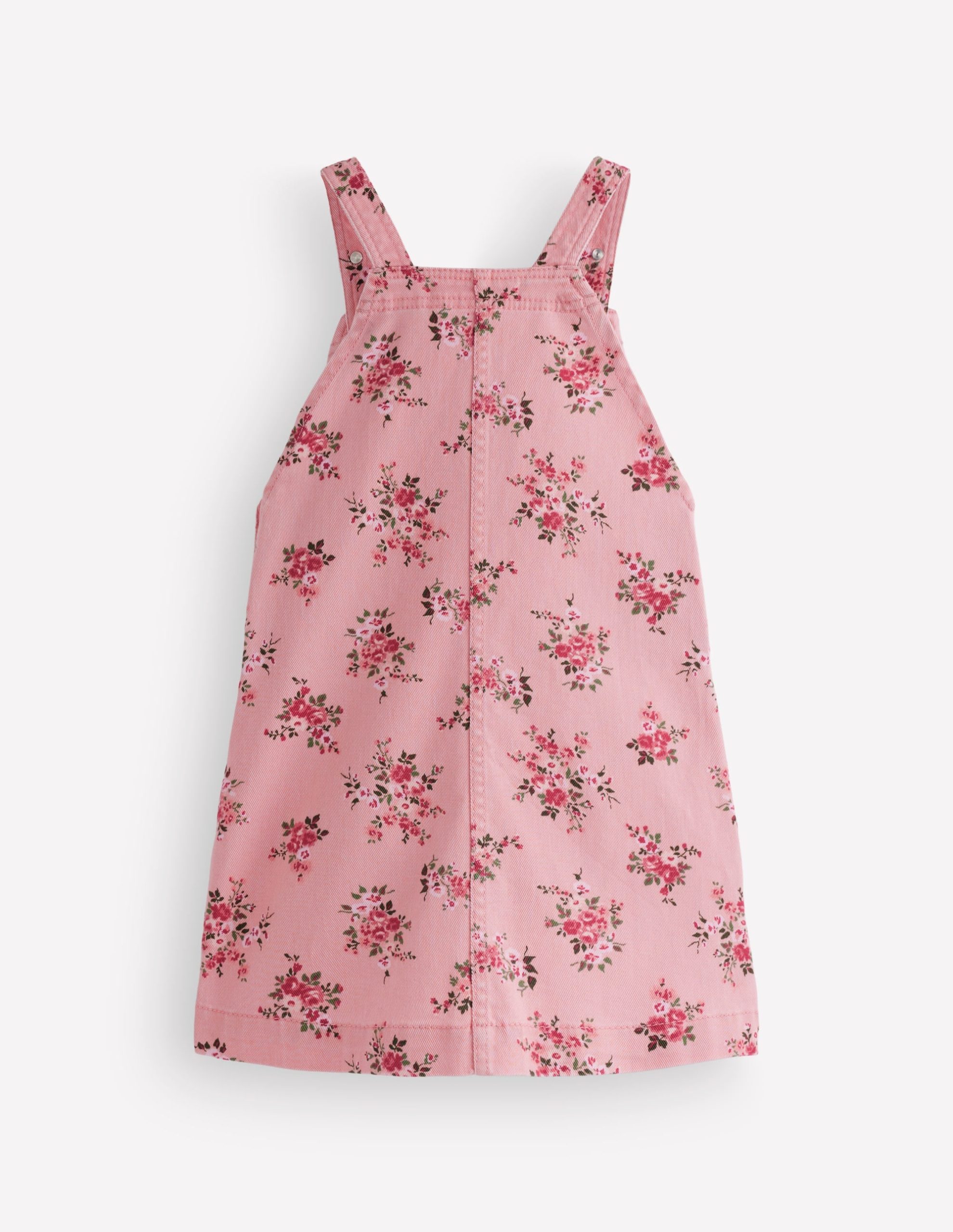 Adeline A-line Overalls Dress-Pink Quartz Twill Soft Rose - Image 2