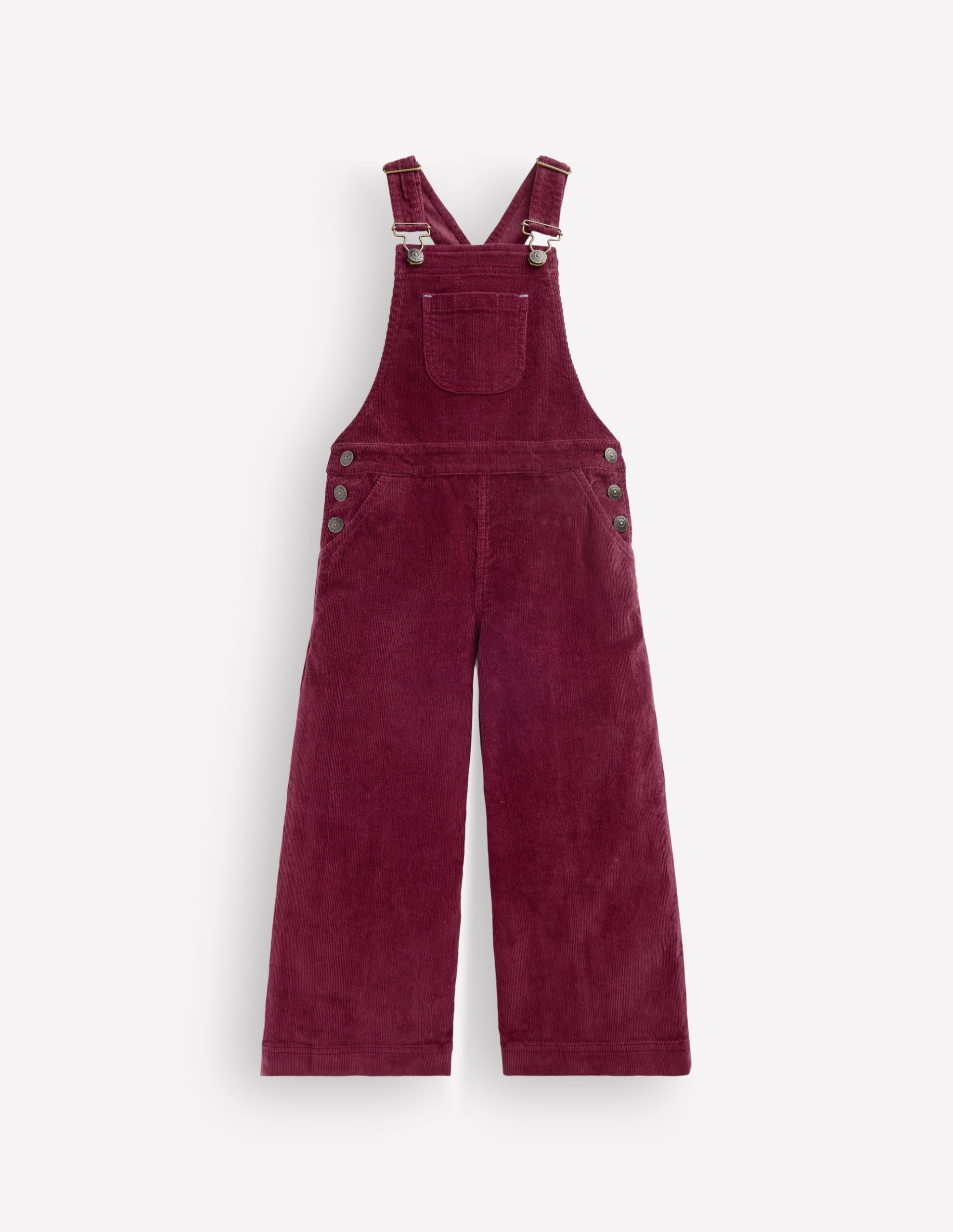 Wide Leg Overalls-Deep Wisteria Cord - Image 3