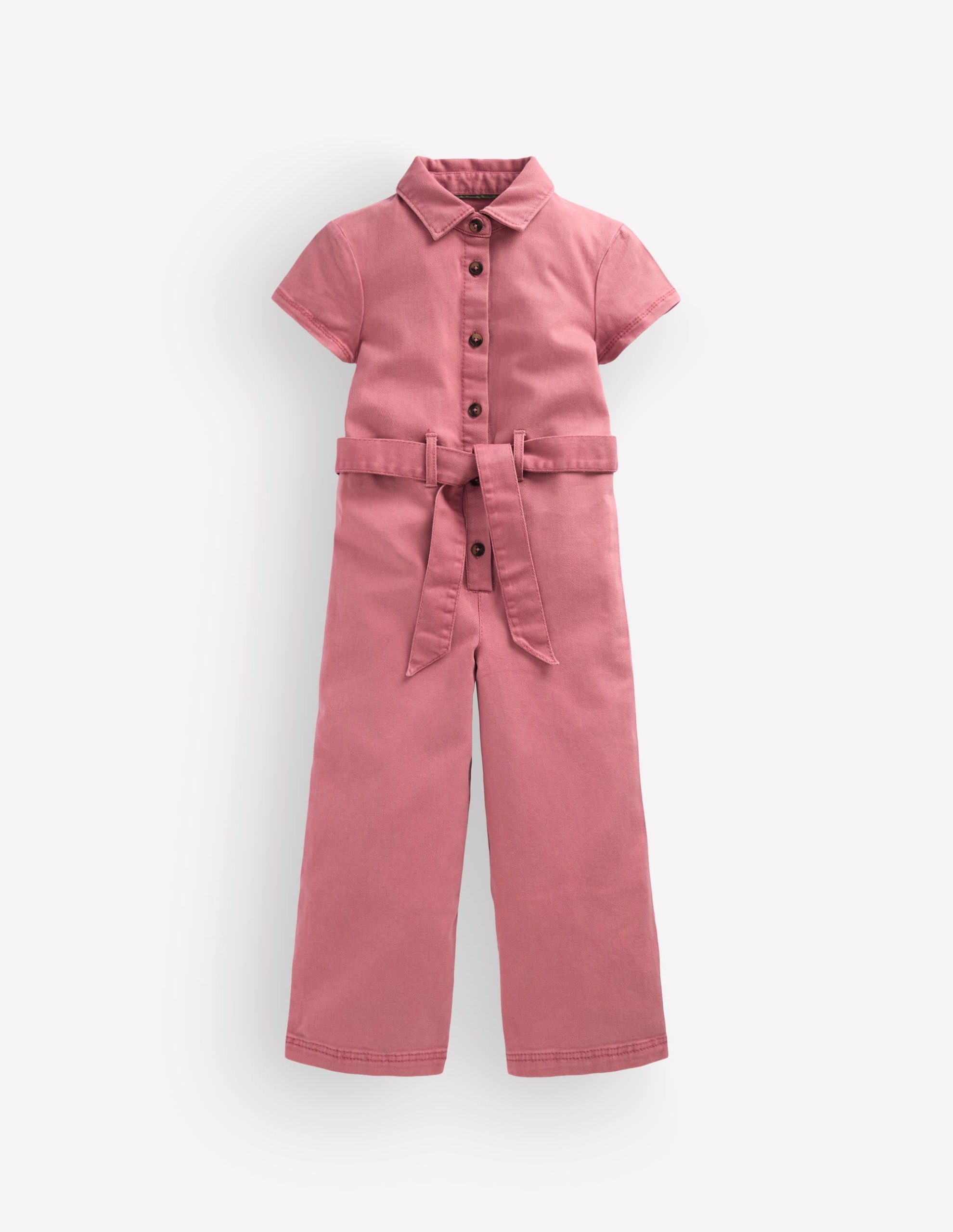 Relaxed Boilersuit-Pink Heather