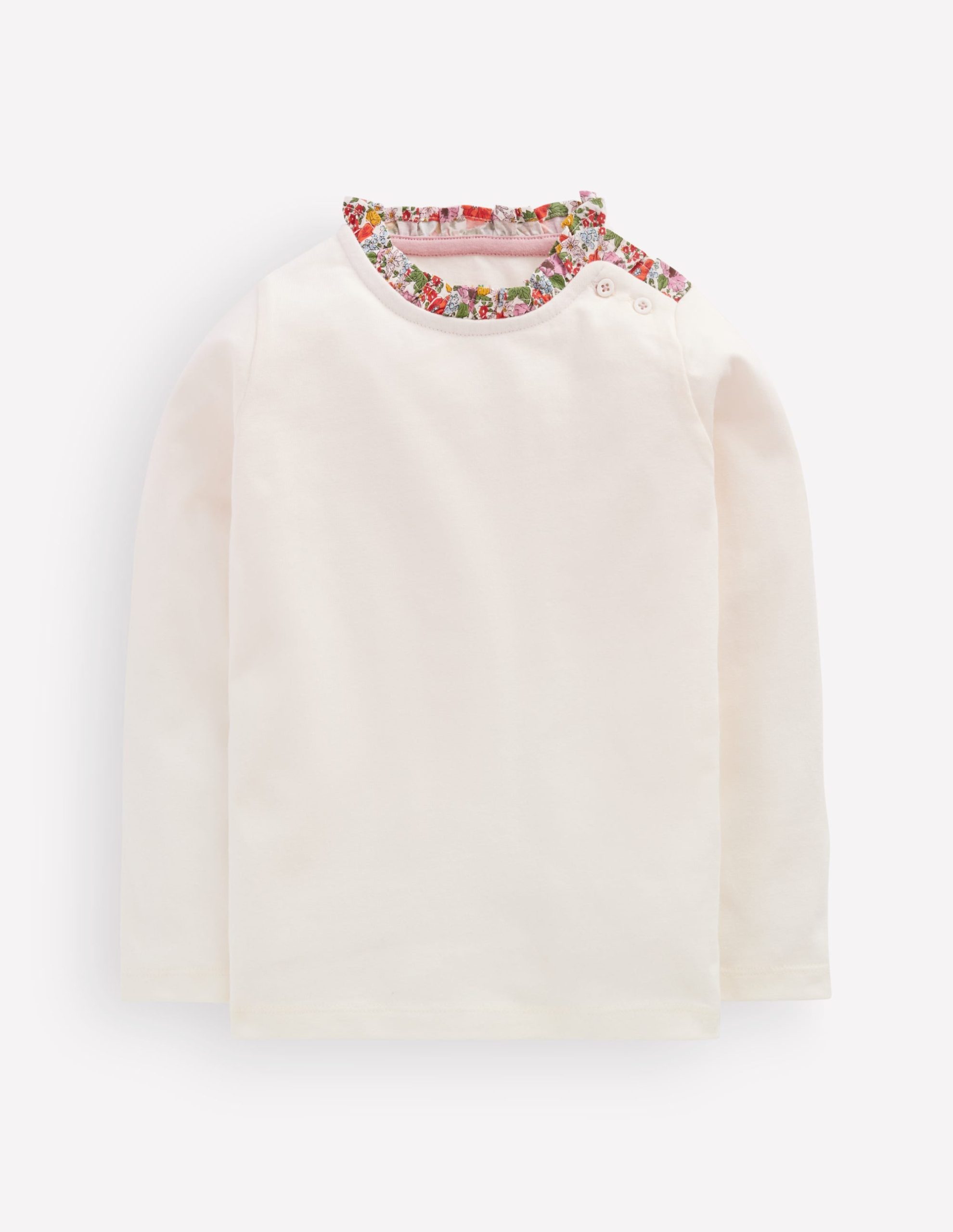Frill Neck Breton-Soft Ivory