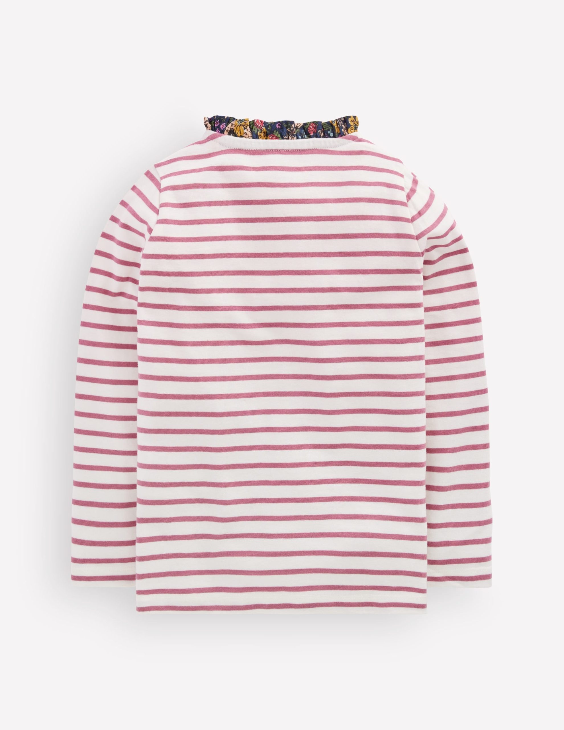 Frill Neck Breton-Pink Stripe - Image 3