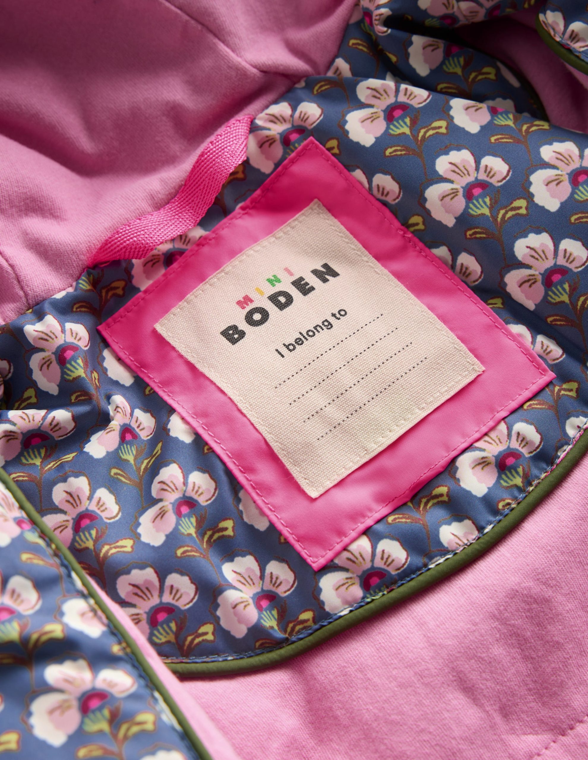 Longline Quilted Jacket-Hotchpotch Floral - Image 6