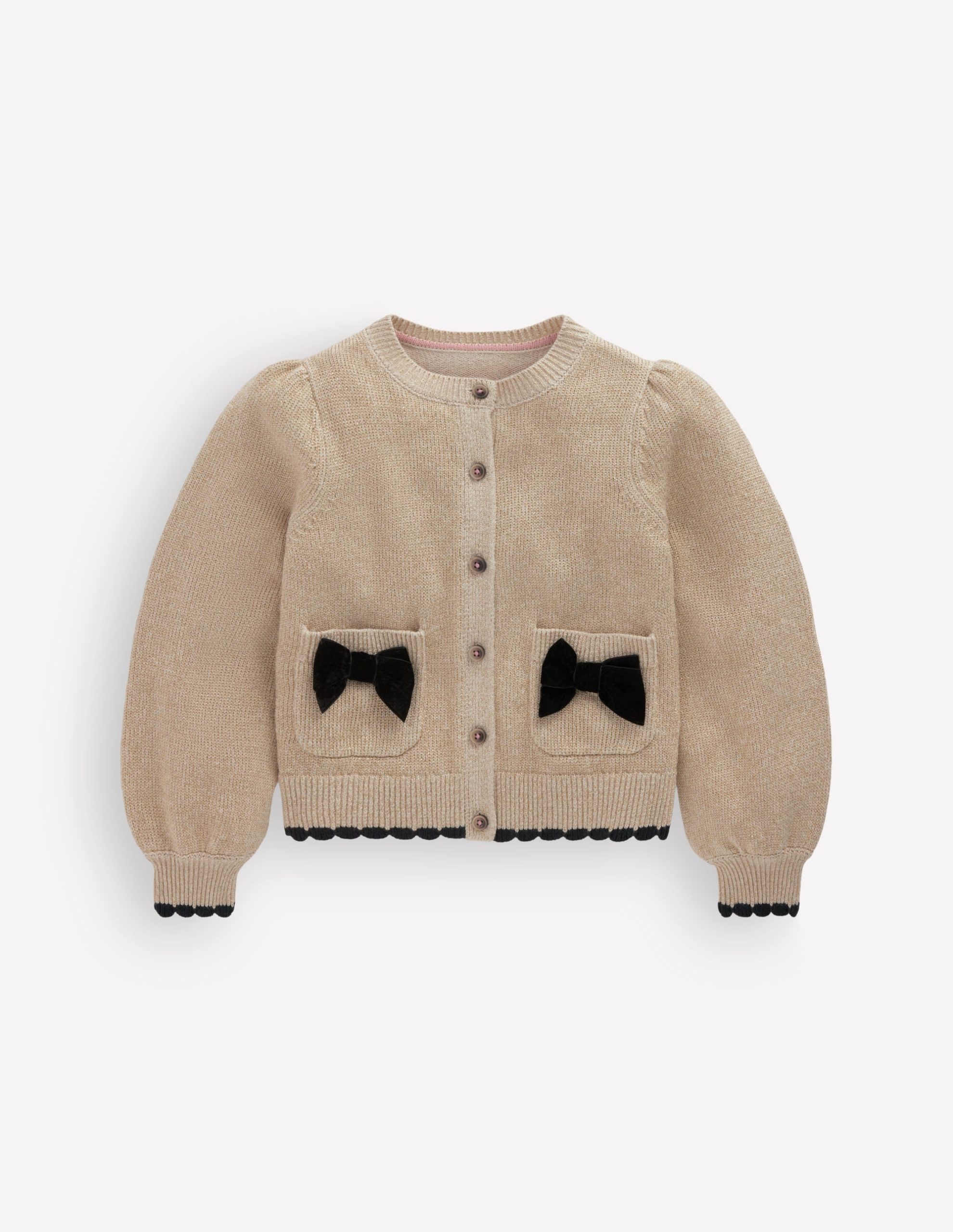 Sparkle Party Cardigan-Gold Sparkle