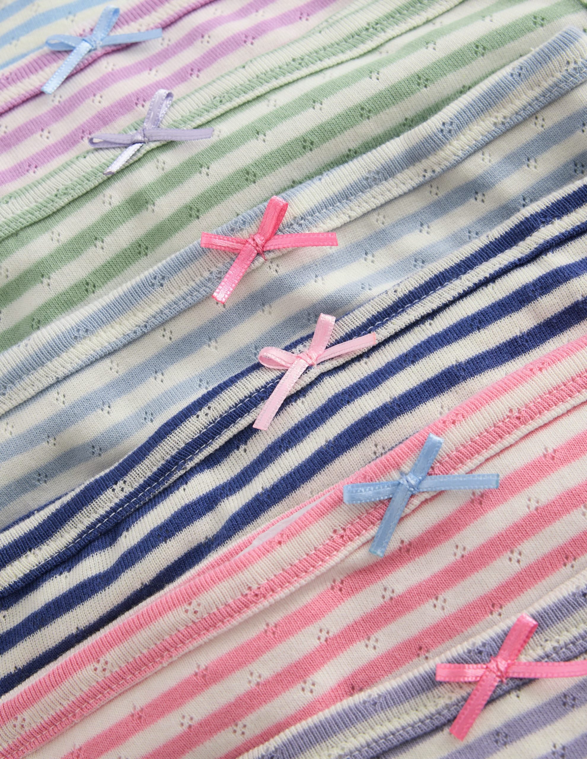 7-pack Pointelle Underwear-Multi Stripes - Image 2