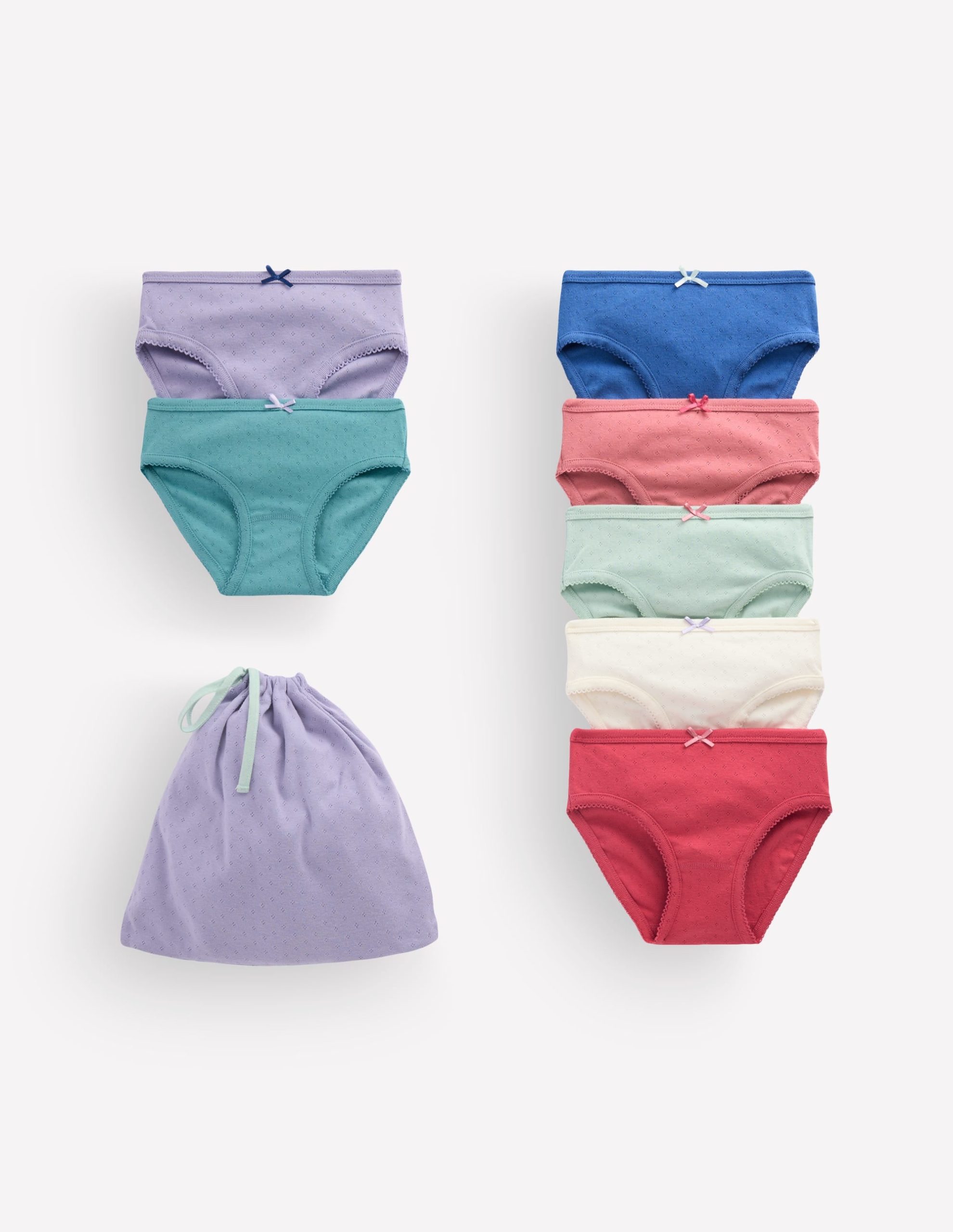 7-pack Pointelle Underwear-Multi Colours - Image 2