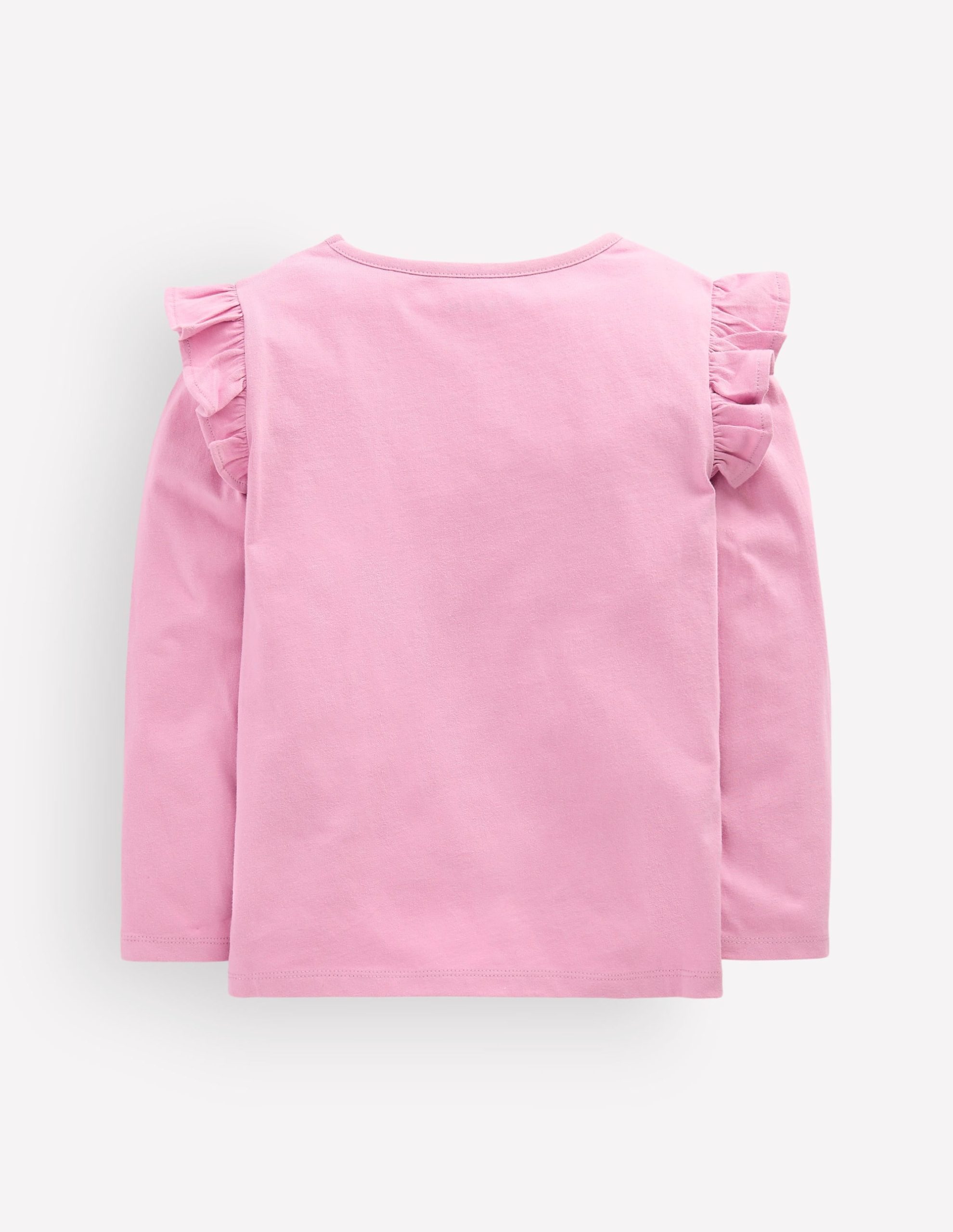 Long Sleeve Superstitch Tee-Soft Lavender Dogs - Image 2