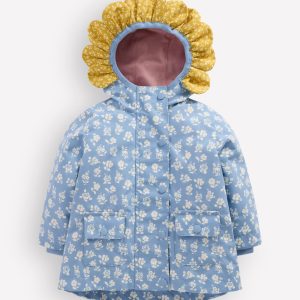 Shower Resistant Fisherman-Glacier Blue Ditsy Floral