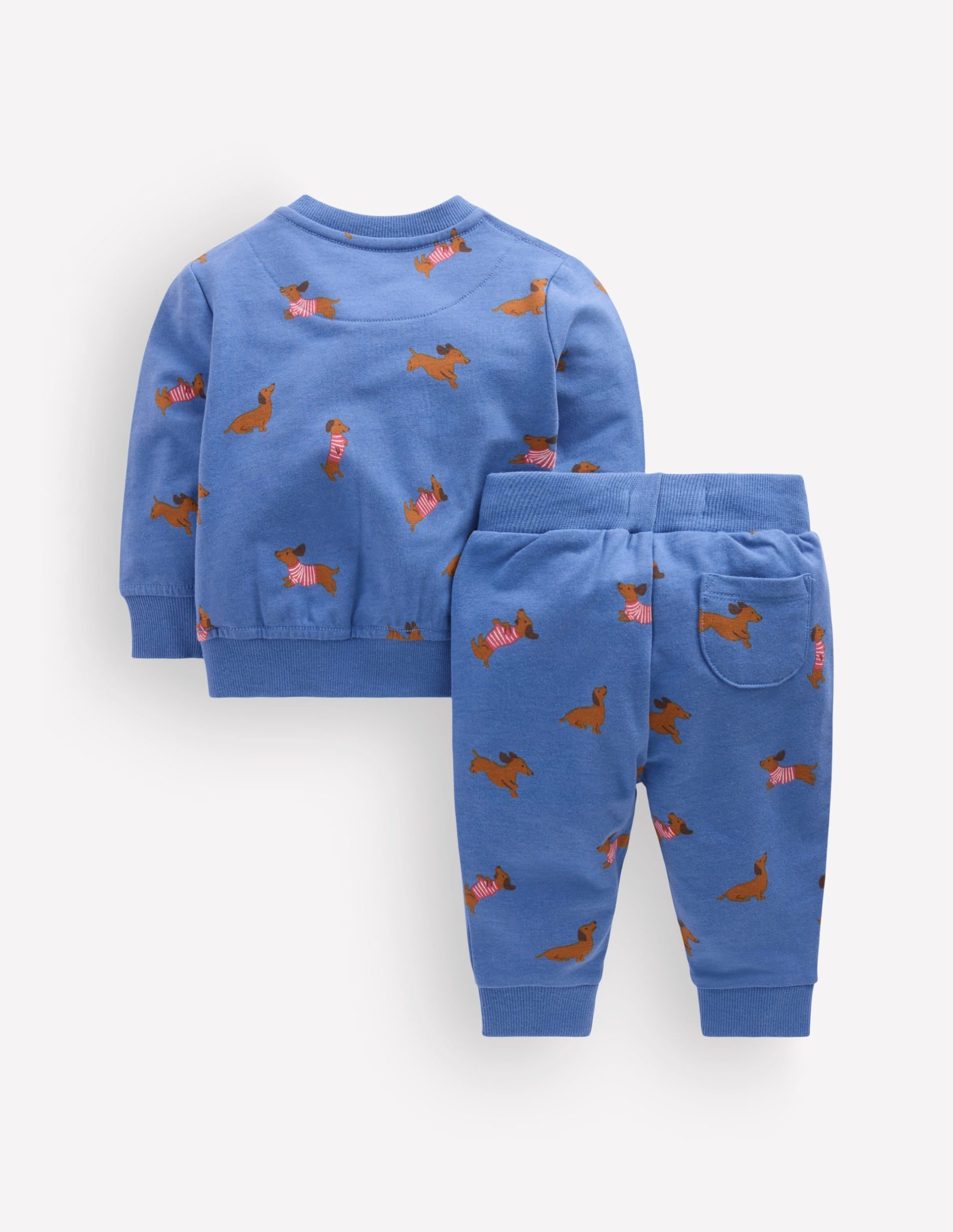 Sweatshirt Play Set-Blue Sausage Dogs - Image 2