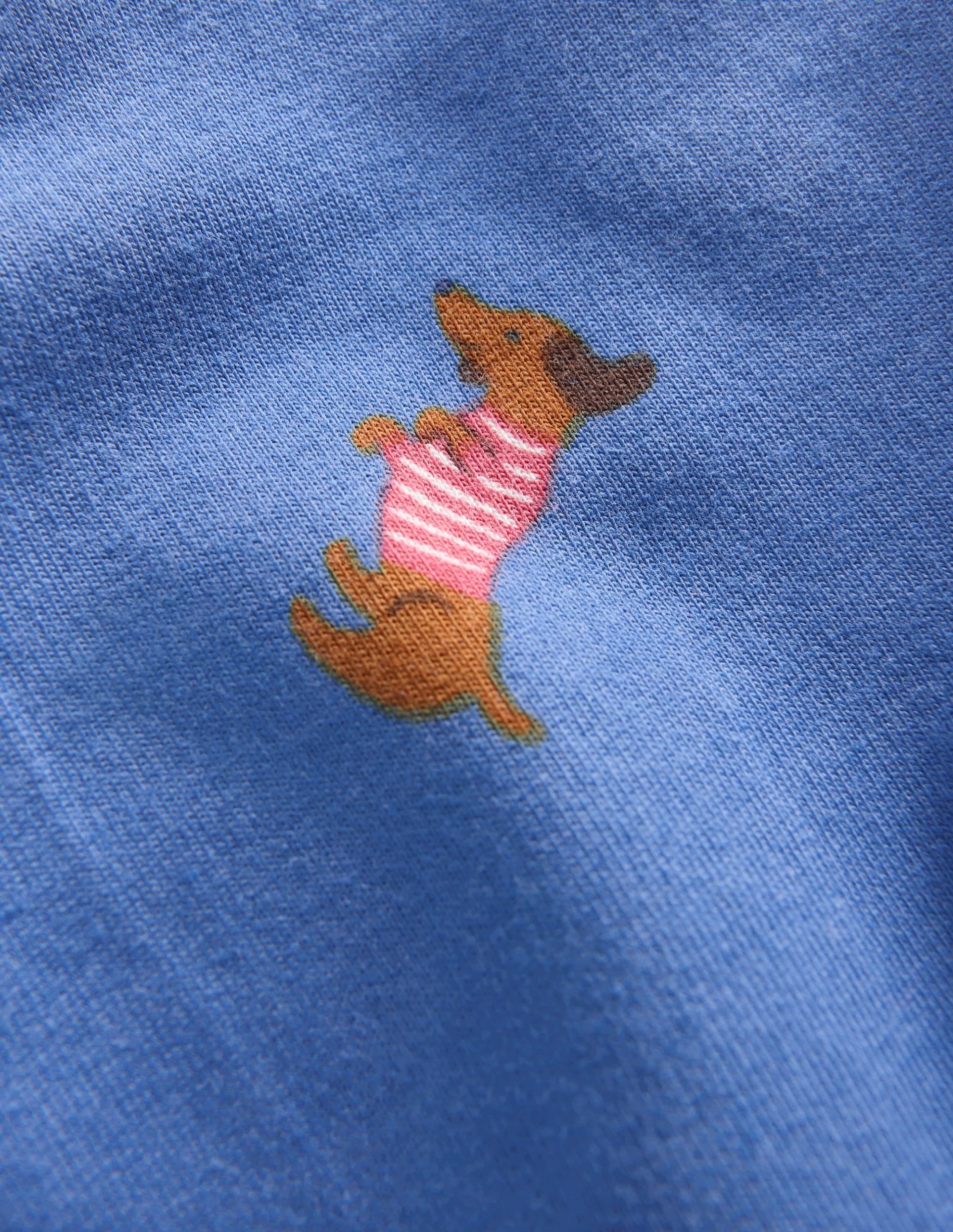 Sweatshirt Play Set-Blue Sausage Dogs - Image 3