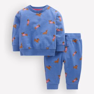 Sweatshirt Play Set-Blue Sausage Dogs